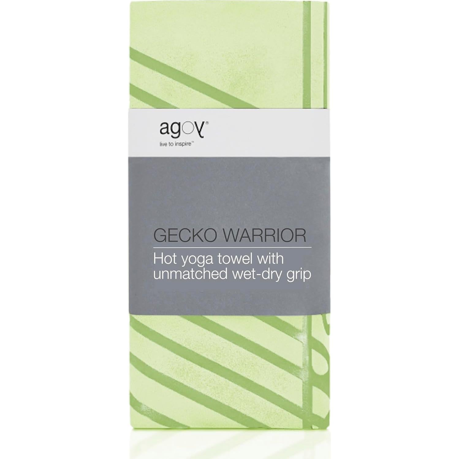 Toalla de Yoga Agoy Gecko Touch - Microfibra Antideslizante 182x67cm