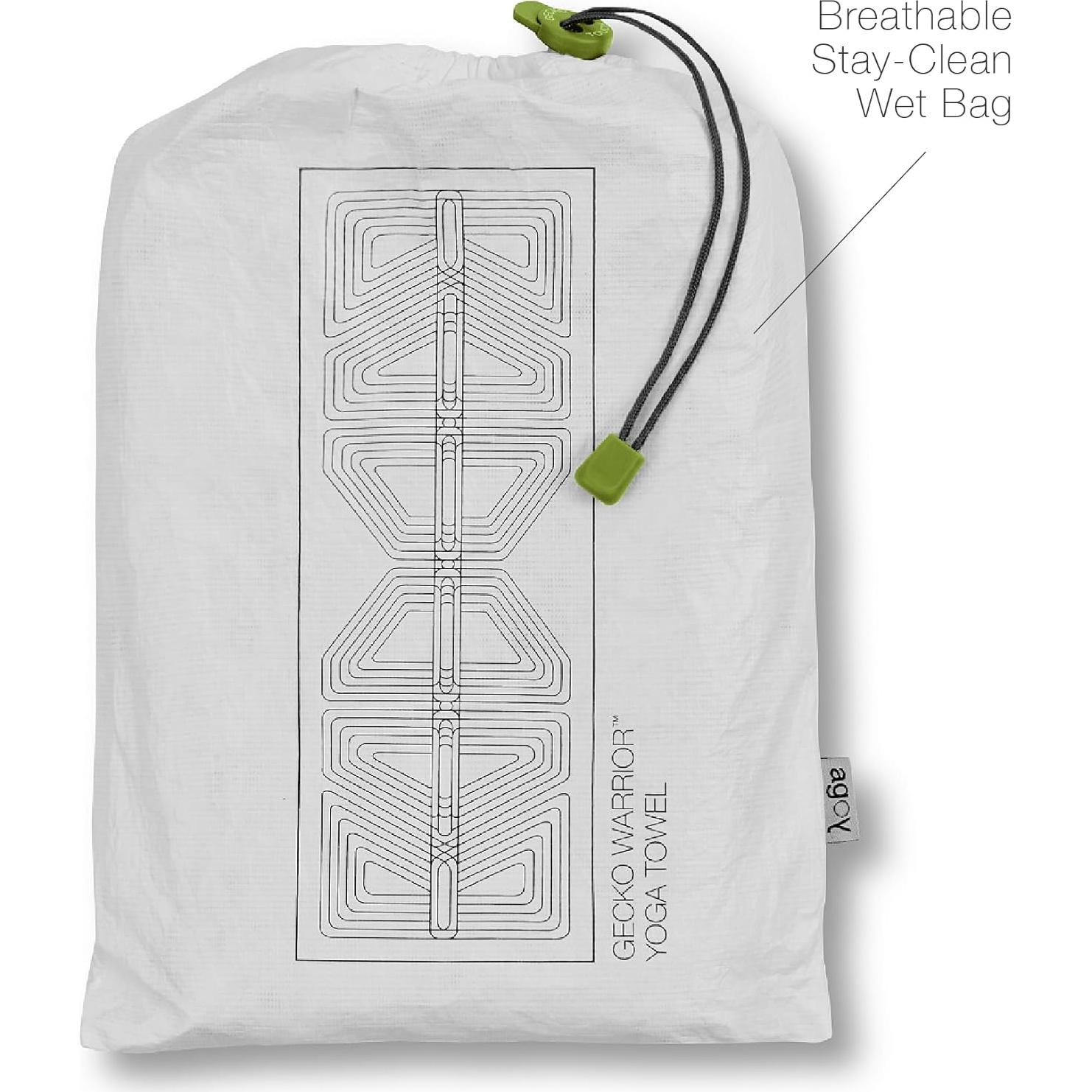 Toalla de Yoga Agoy Gecko Touch - Microfibra Antideslizante 182x67cm