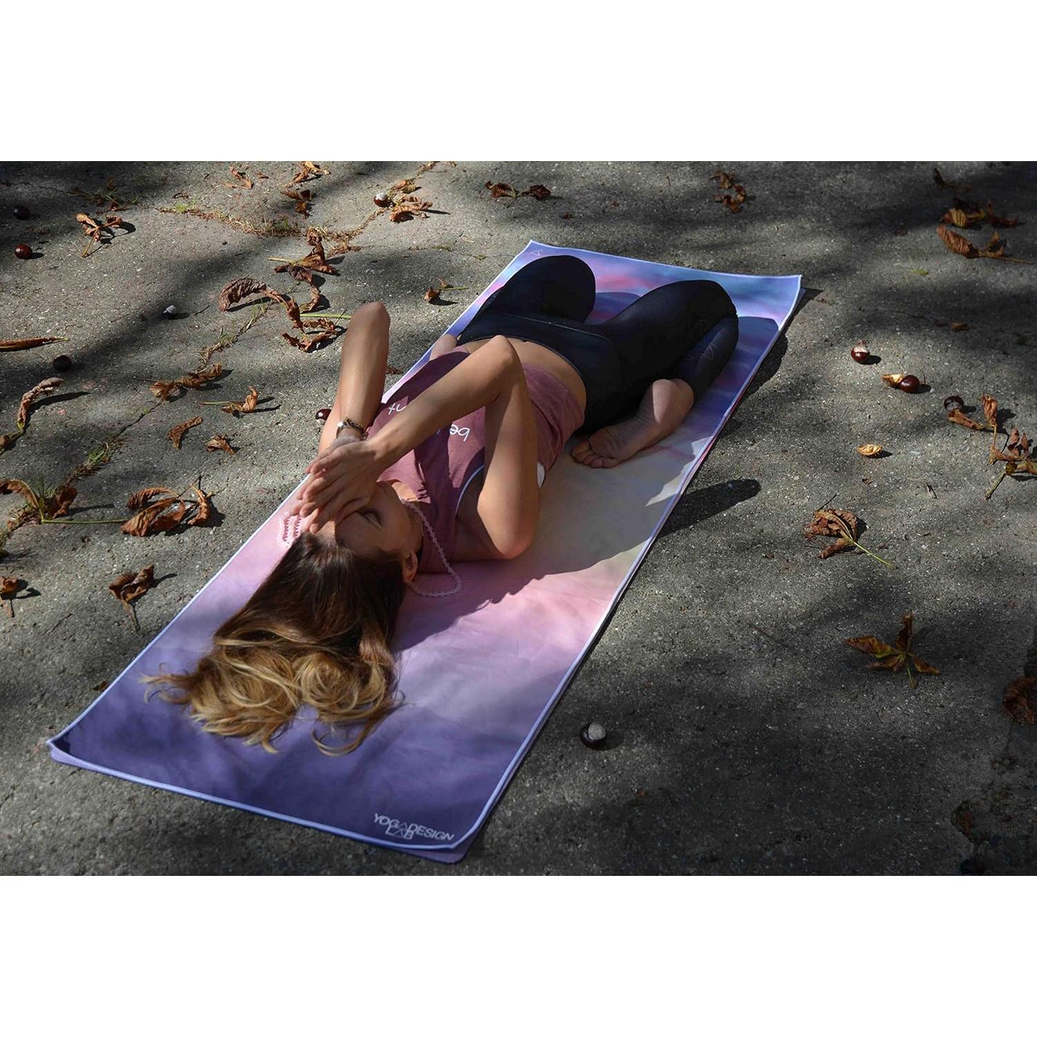 Toalla de Yoga Caliente Yoga Design Lab 183x61 cm Antideslizante