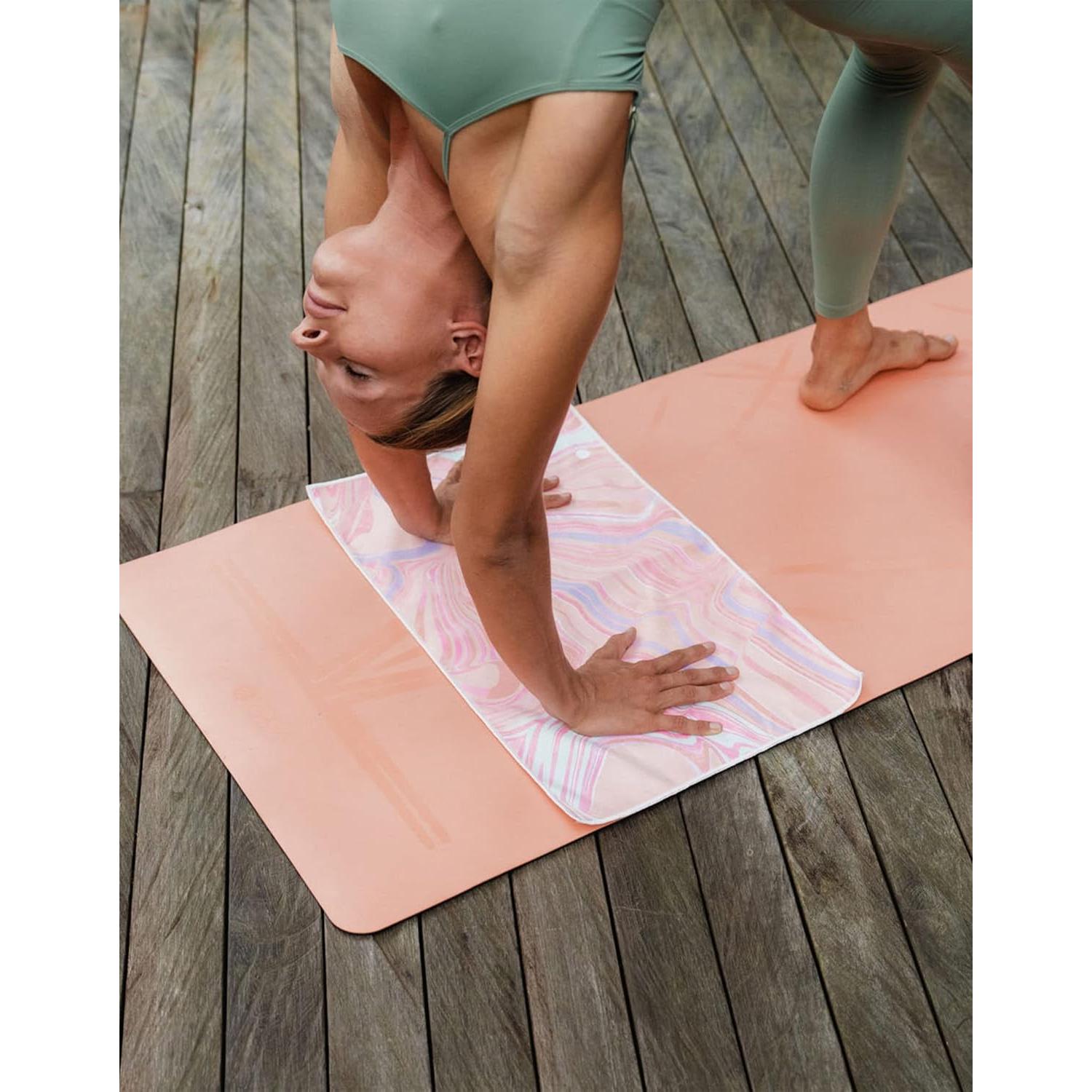 Toalla de Mano Yoga Design Lab Perla Antideslizante 61x38cm