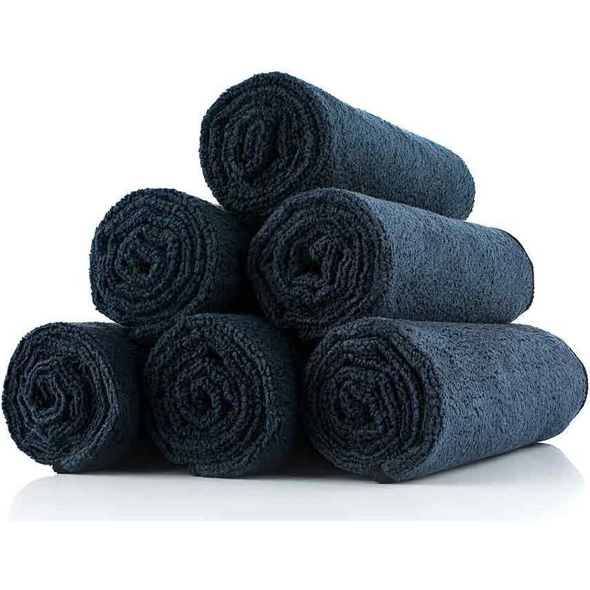 Toalla de Microfibra The Rag Company - Spa y Yoga 40x68 cm - Paquete de 6