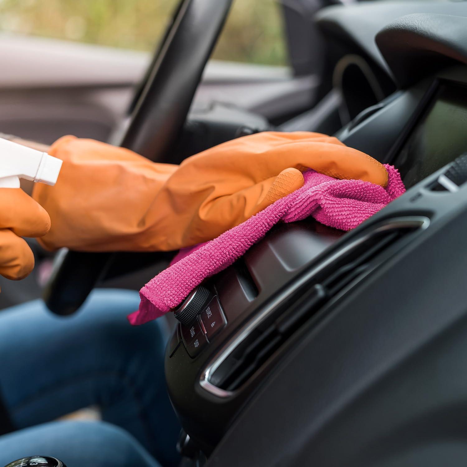 Toalla de Gimnasio Microfibra Arkwright 12 Unidades 300 GSM Rosa