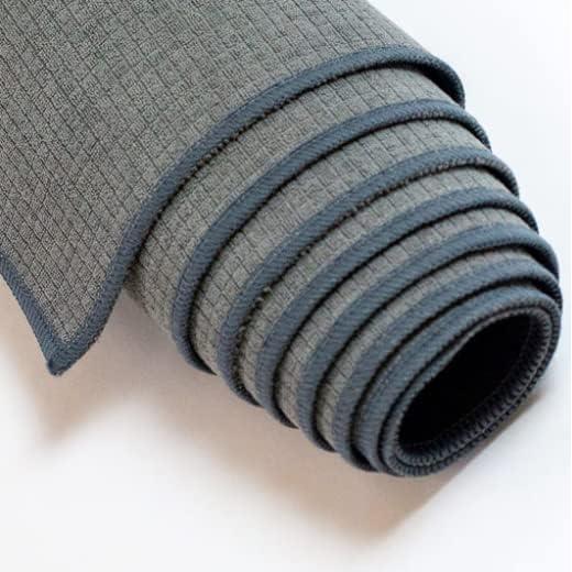 Toalla de Yoga Antideslizante Salt & Honey 182.88x63.5cm Gris