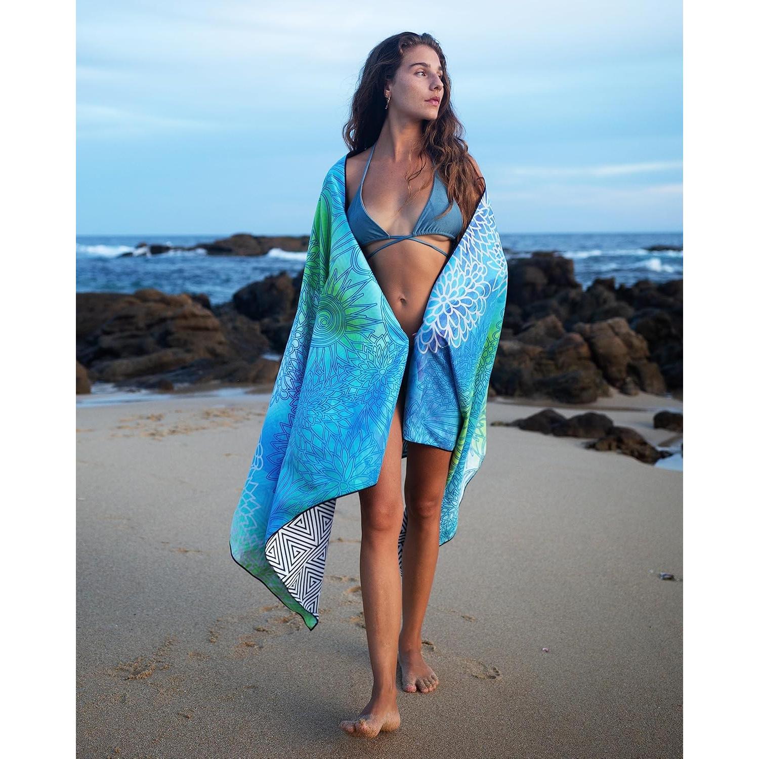 Toalla de Playa Microfibra Elite Trend Extra Grande 198x89 cm