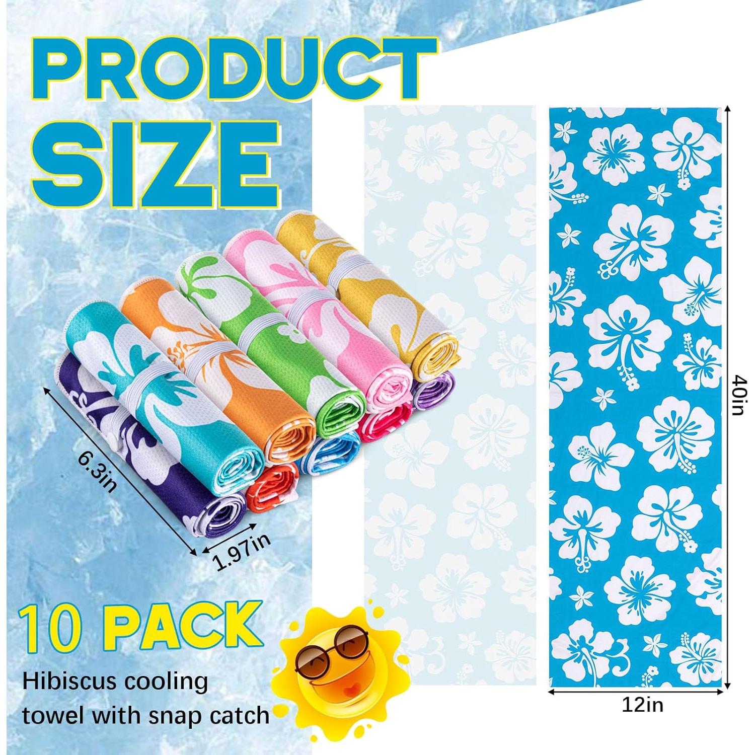 Toalla de Enfriamiento Breling Hibisco Hawaiano 101.6x30.5cm