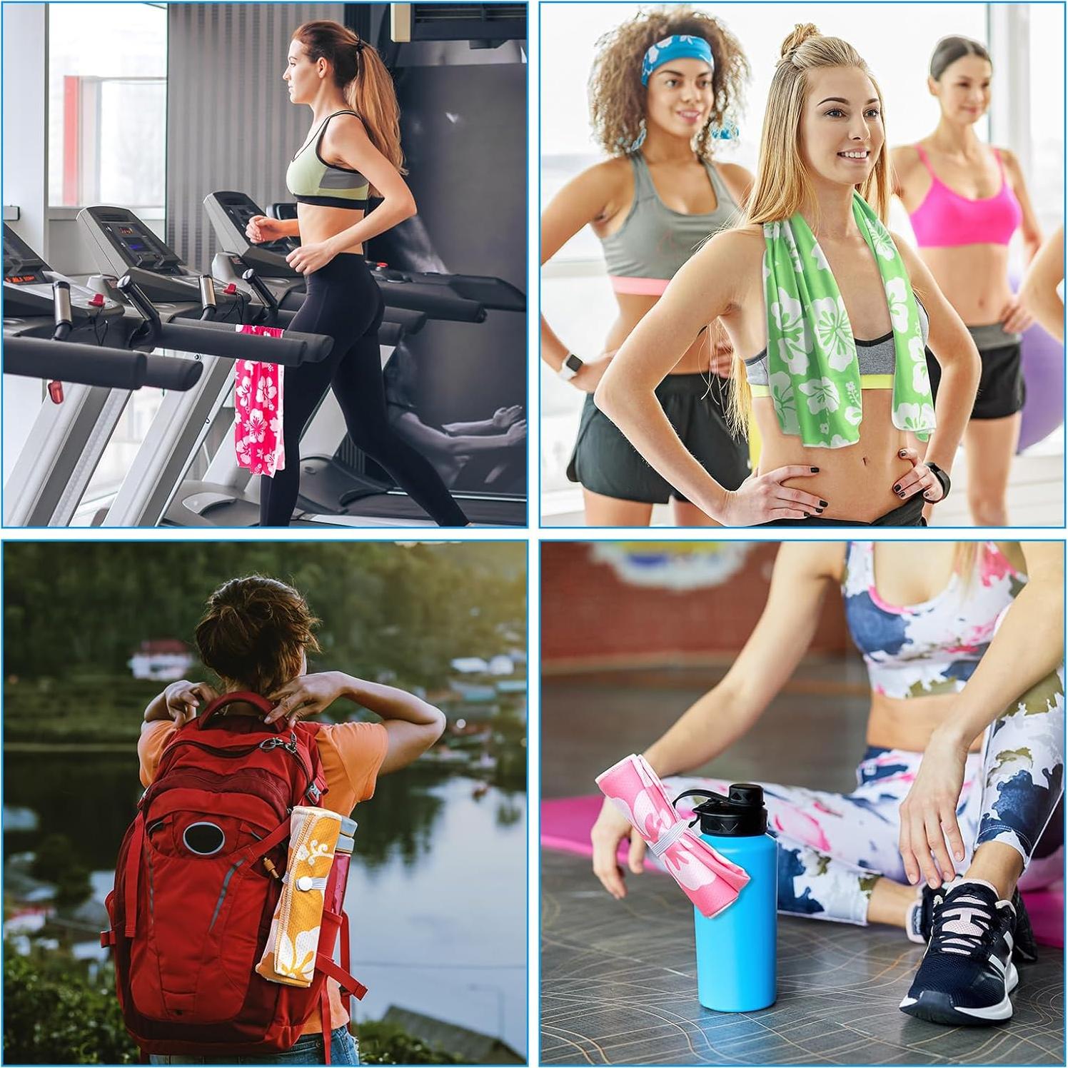 Toalla de Enfriamiento Breling Hibisco Hawaiano 101.6x30.5cm