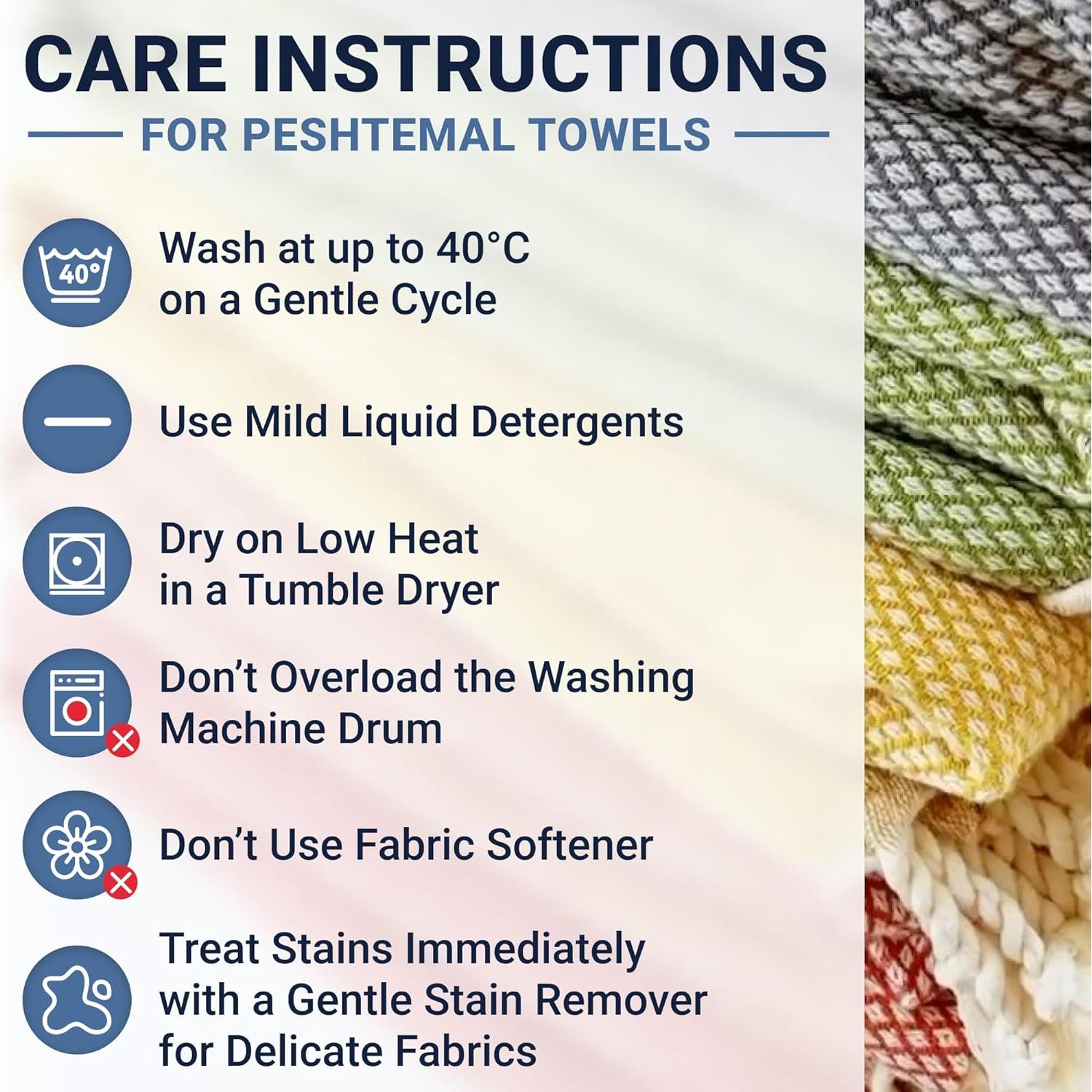 Toalla de Playa Turca ATANI 100% Algodón Verde 178x89 cm con Bolsa