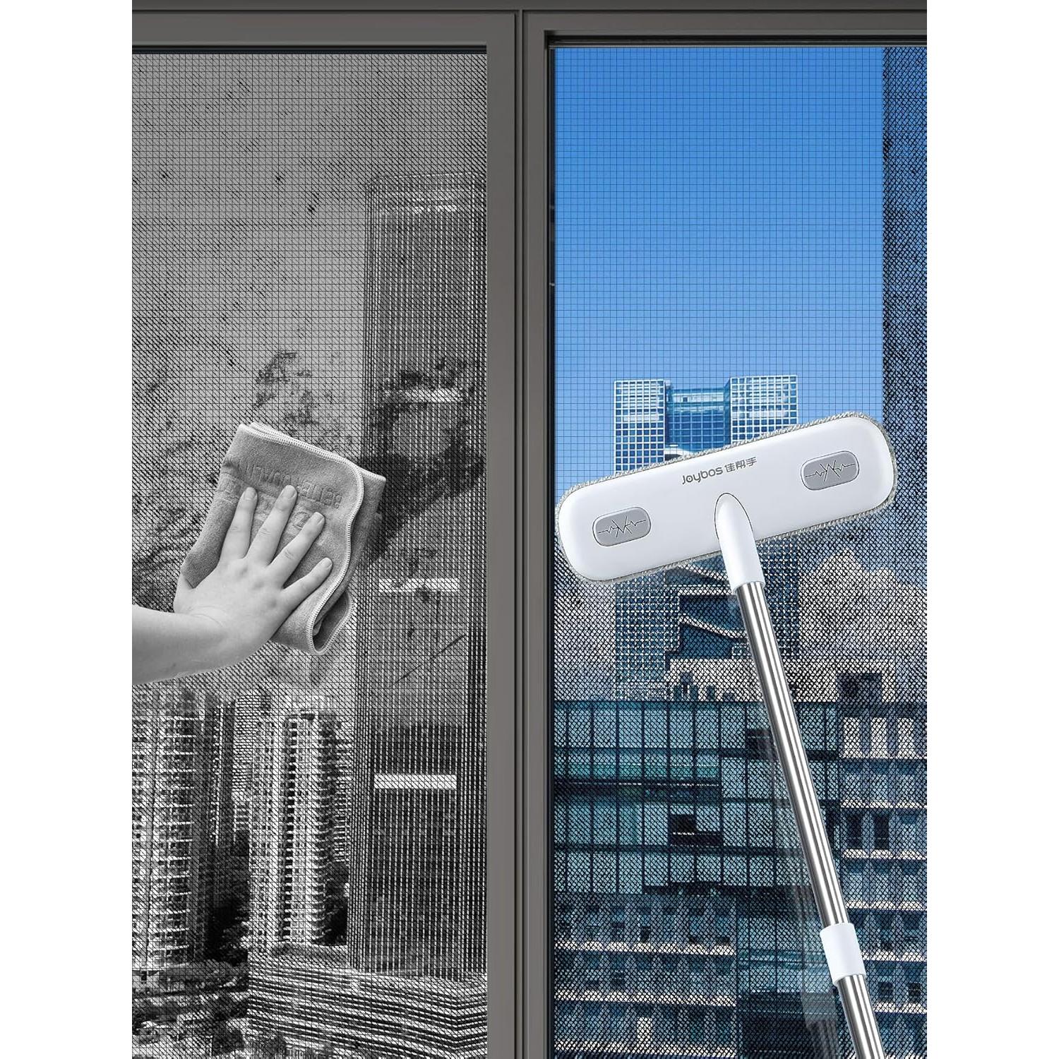 Cepillo Limpiador de Pantallas de Ventana IMHO 2 en 1