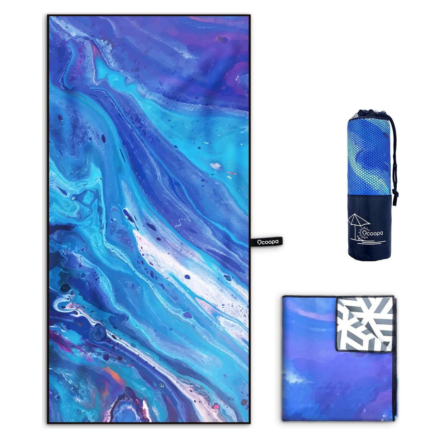 Toalla de Playa Microfibra OCOOPA 180x81 cm Secado Rápido