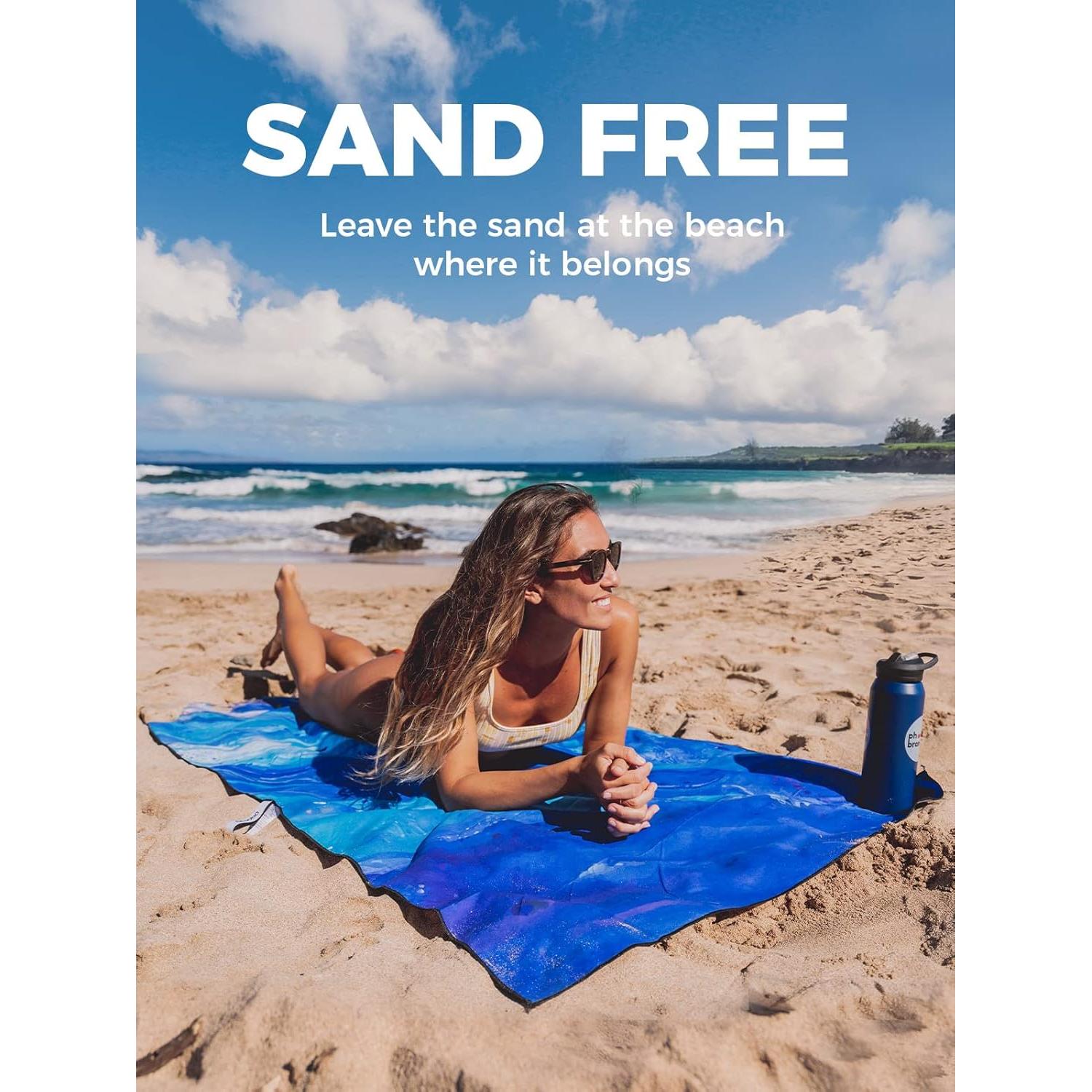 Toalla de Playa Microfibra OCOOPA 180x81 cm Secado Rápido