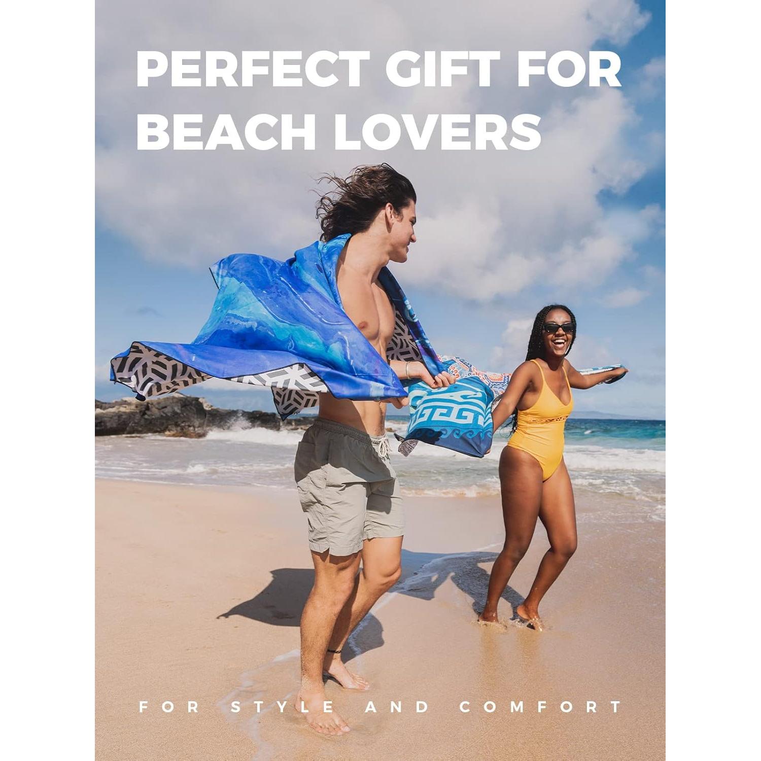 Toalla de Playa Microfibra OCOOPA 180x81 cm Secado Rápido