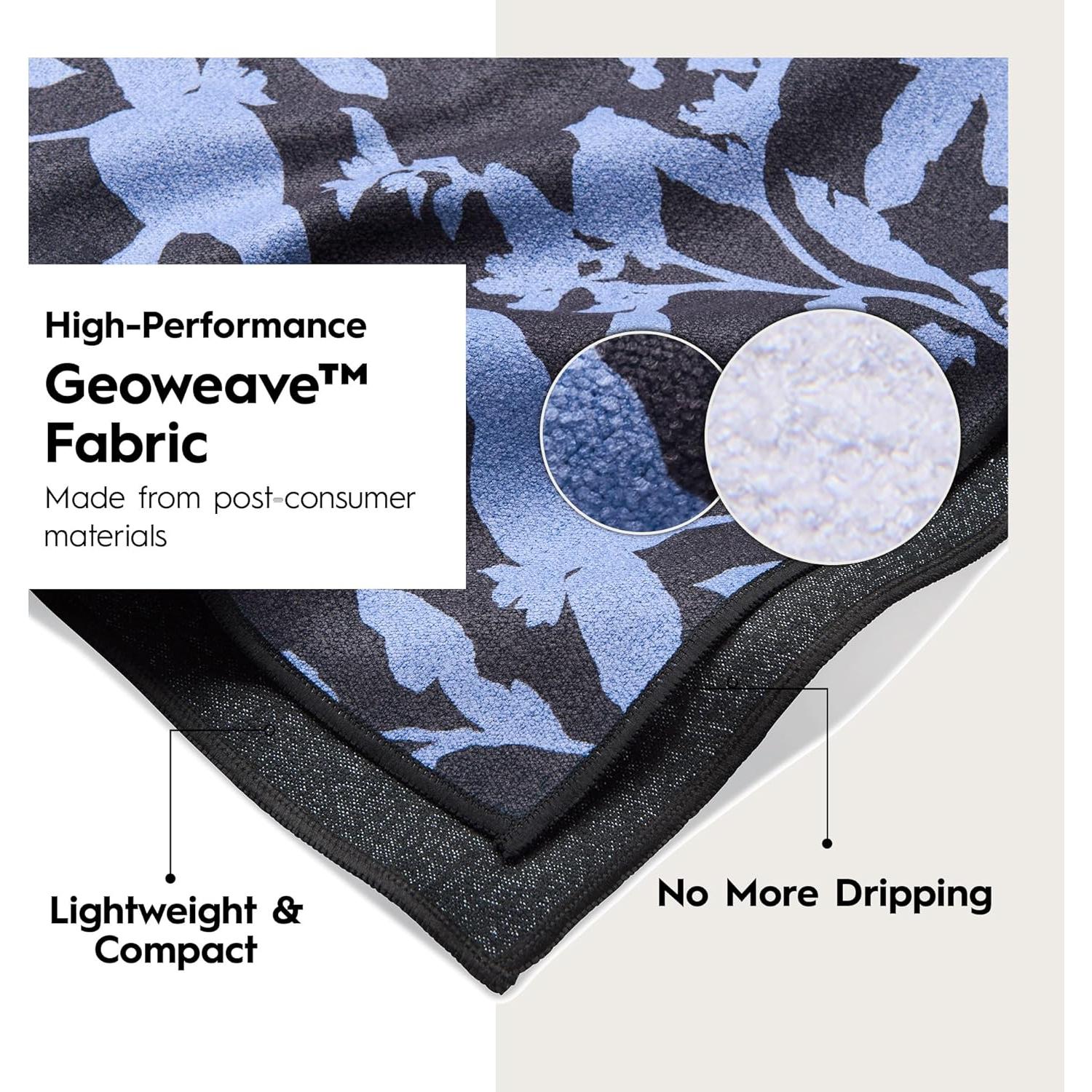 Toalla de Gimnasio GEOMETRY Microfibra 40x76 cm Absorbente