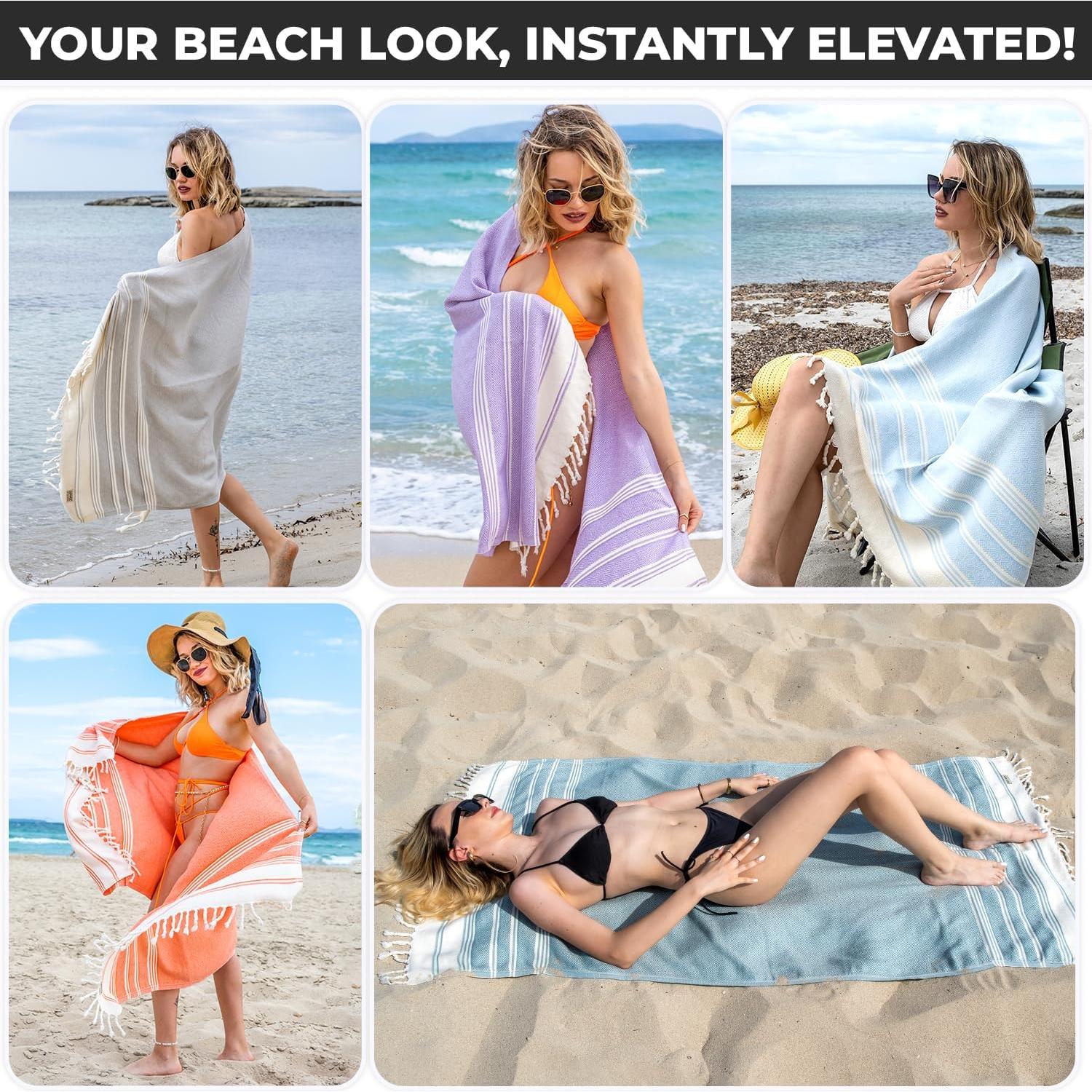 Toalla de Baño Grande DEMMEX de Algodón Turco Orgánico 180x91 cm