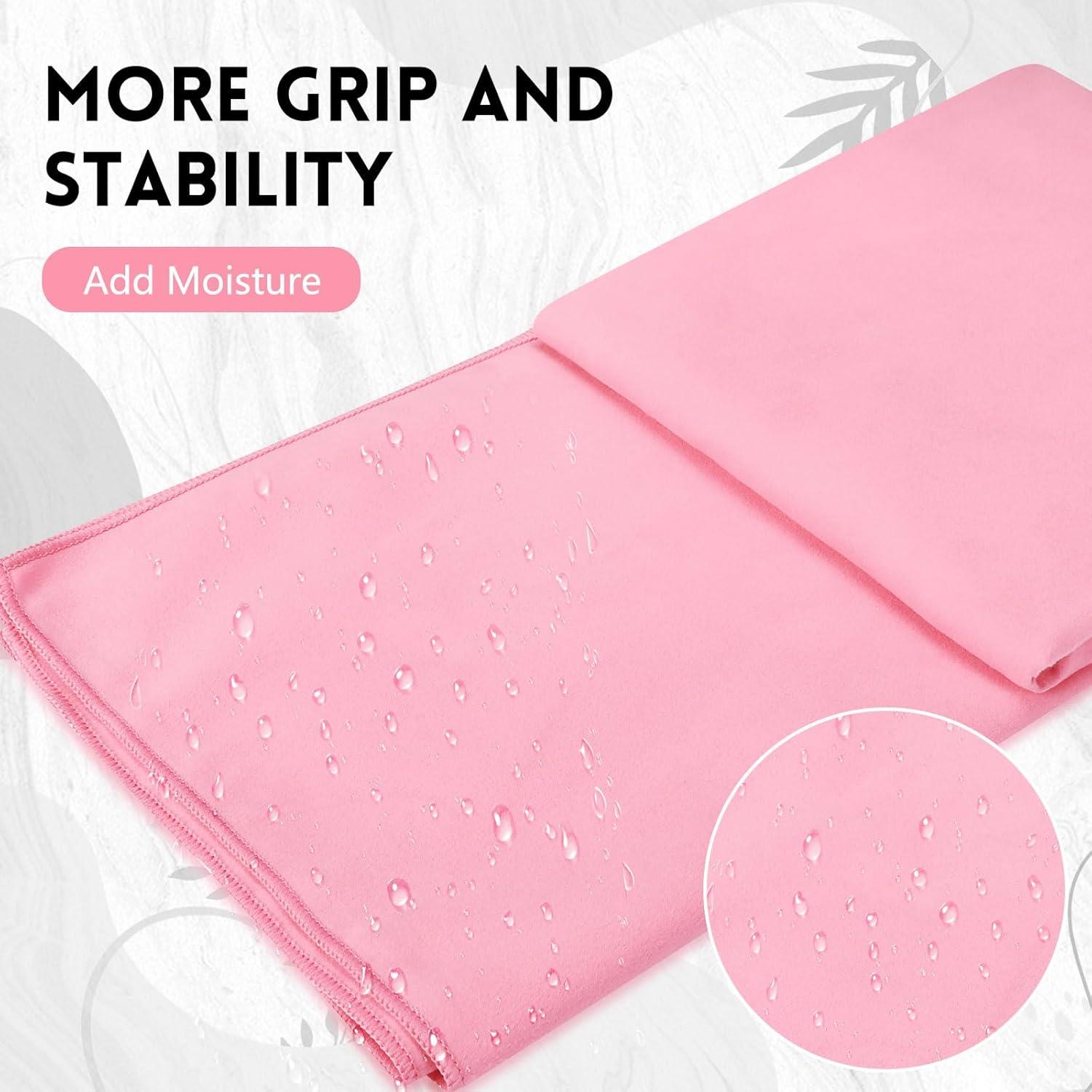 Toallas de Yoga Antideslizantes Breling 4 Piezas 183x61cm