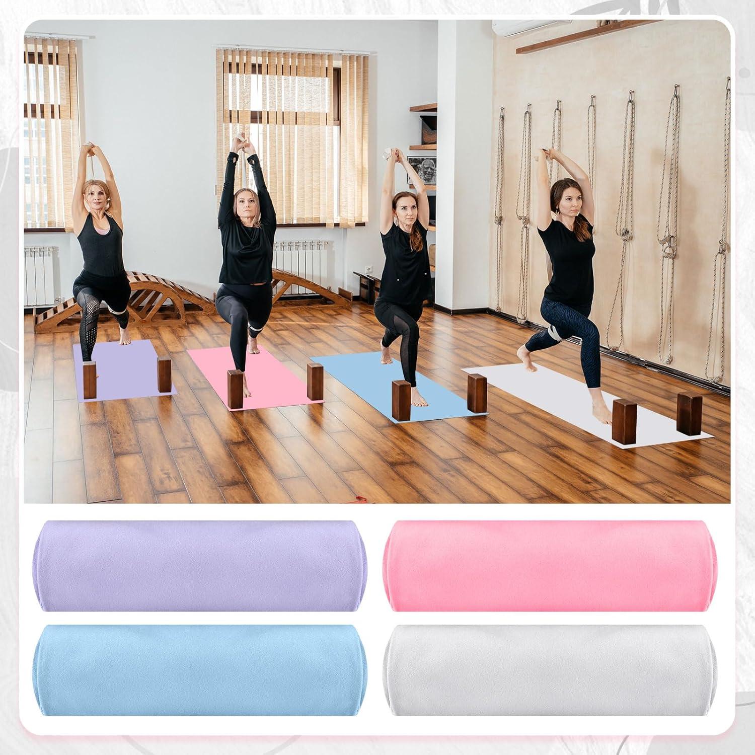 Toallas de Yoga Antideslizantes Breling 4 Piezas 183x61cm