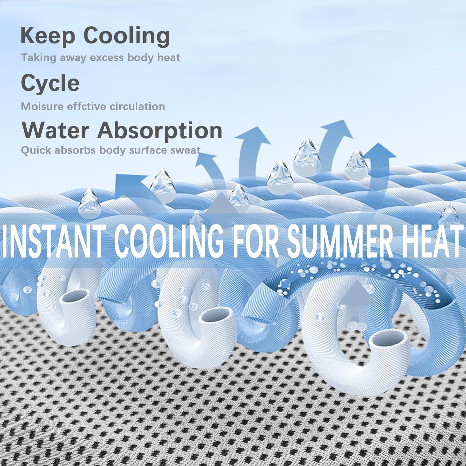 4 Toallas Enfriadoras Microfibra SOYOK 101.6x30.5cm para Gimnasio