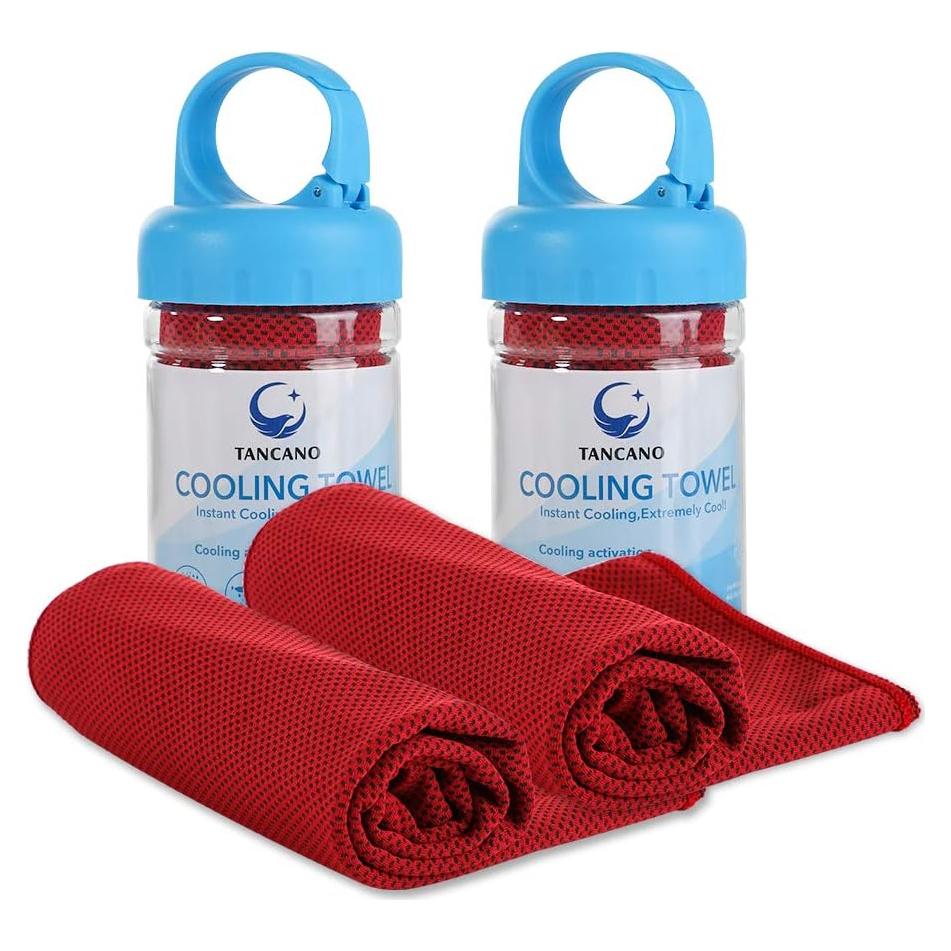 Toalla de Enfriamiento Tancano Microfibra 101.6x30.5cm 2 Unidades