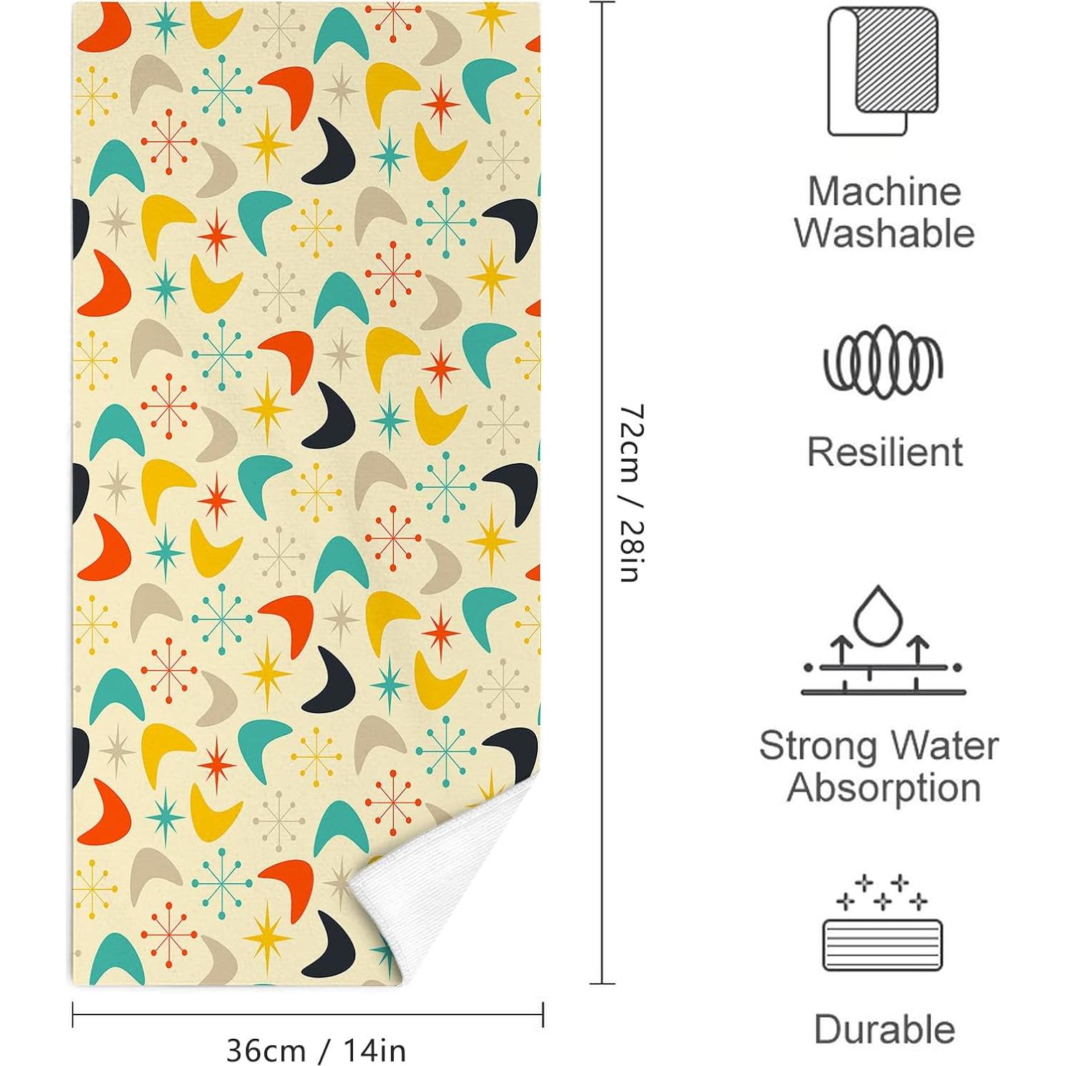 Juego de 2 Toallas de Mano Bapcoku Suaves 35.56x71.12cm Amarillo