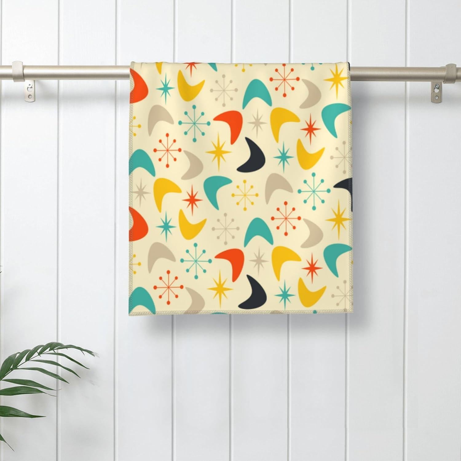 Juego de 2 Toallas de Mano Bapcoku Suaves 35.56x71.12cm Amarillo