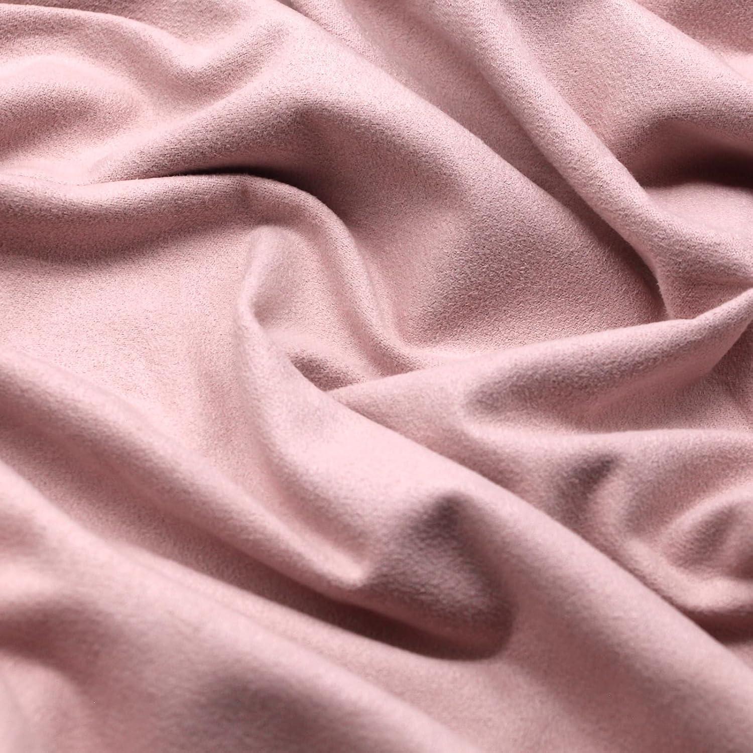 Toalla de Yoga Eunzel Microfibra Suede Rosa 183x67cm Antideslizante