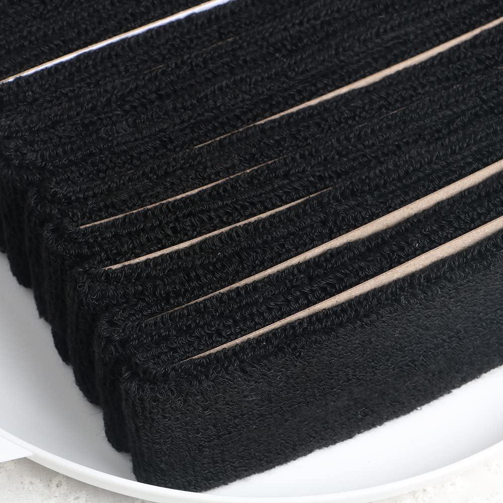 Banda para la cabeza de algodón Hzaiwy - Paquete de 12 piezas