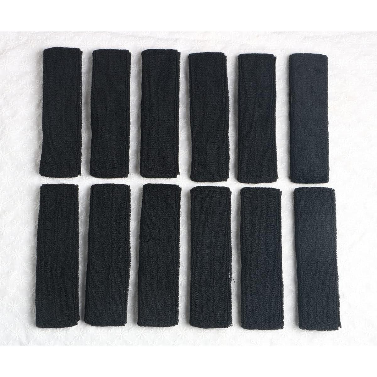 Banda para la cabeza de algodón Hzaiwy - Paquete de 12 piezas