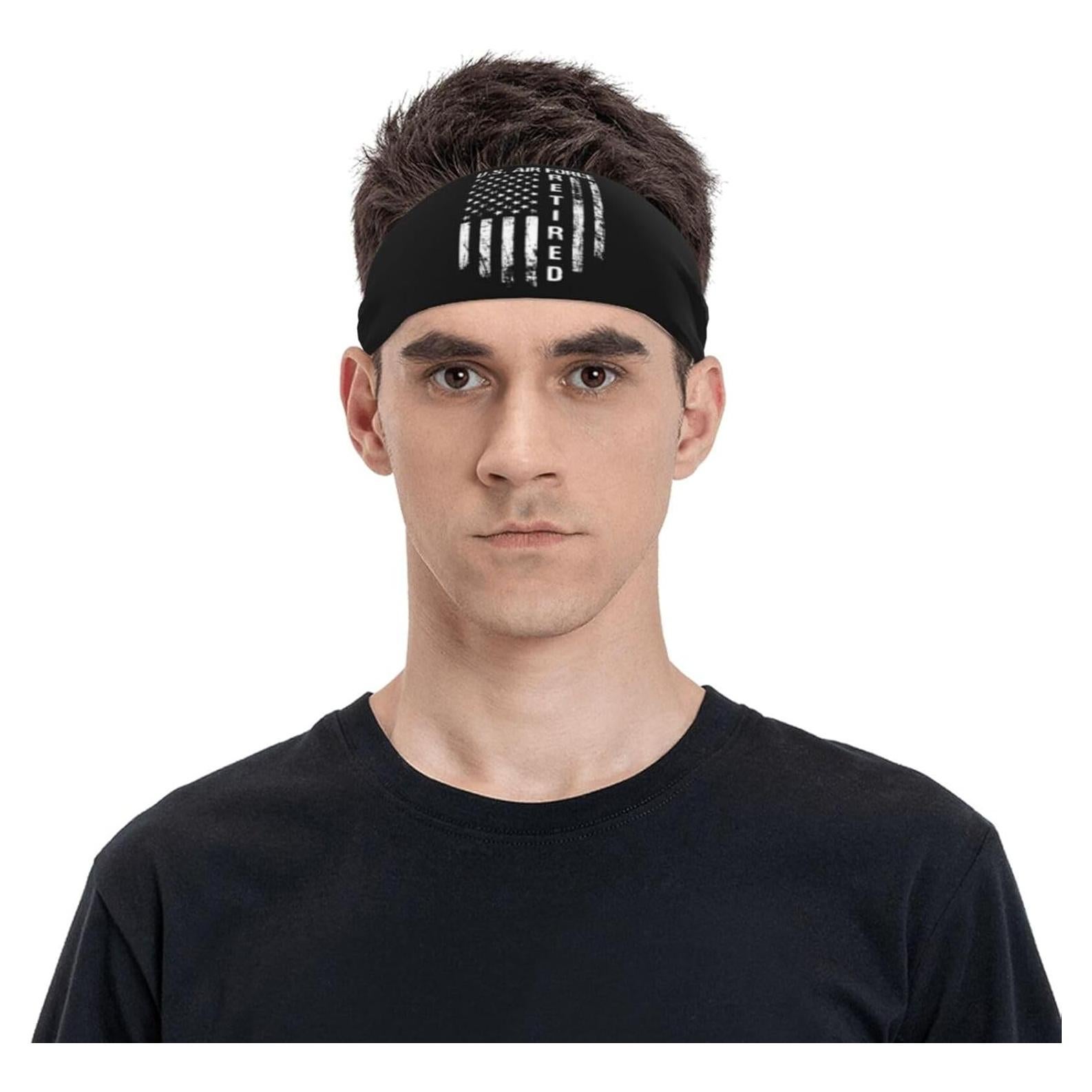 Cinta para la cabeza unisex QIZYOQA - Absorbente de sudor