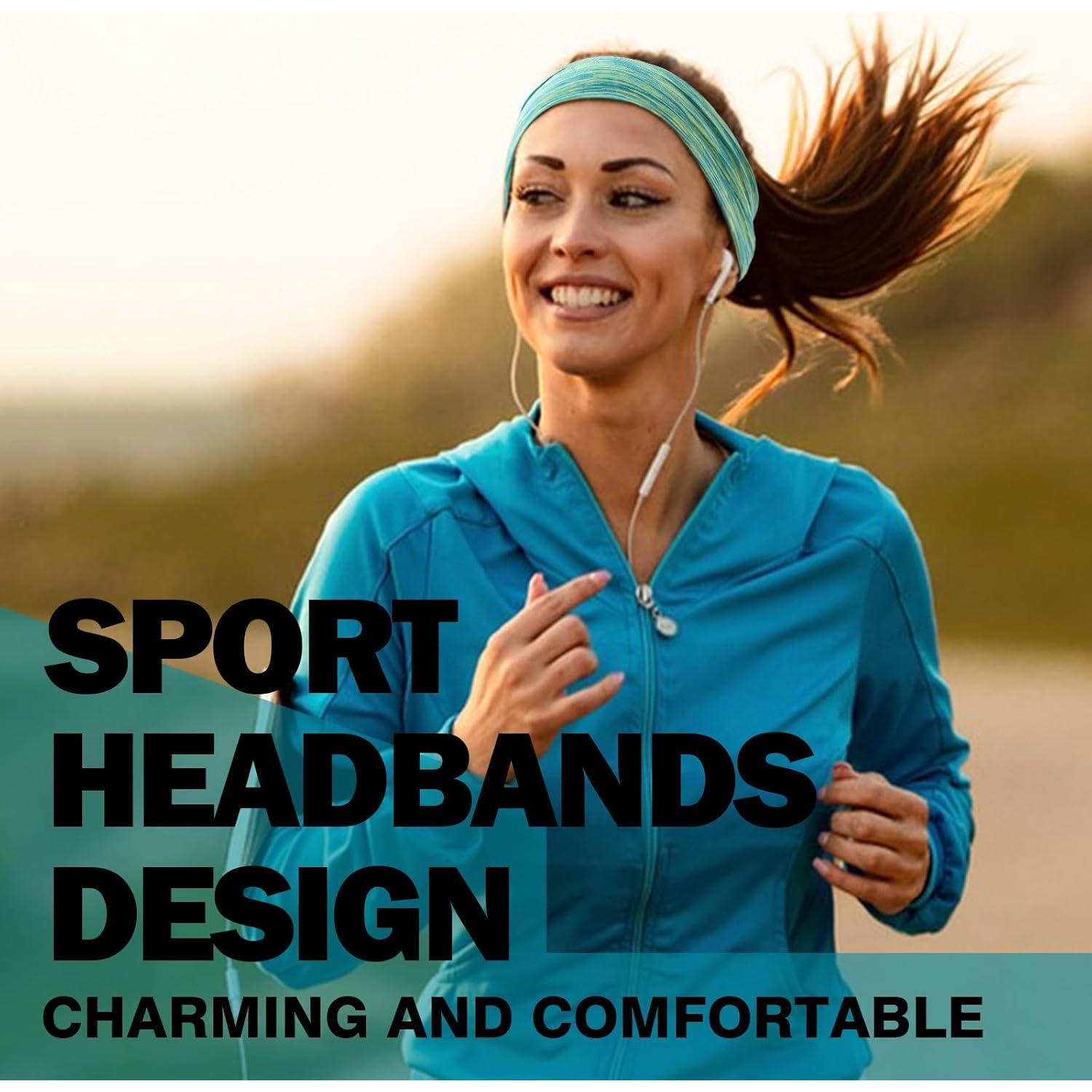 Paquete de 6 diademas deportivas LILLBJORNEN unisex