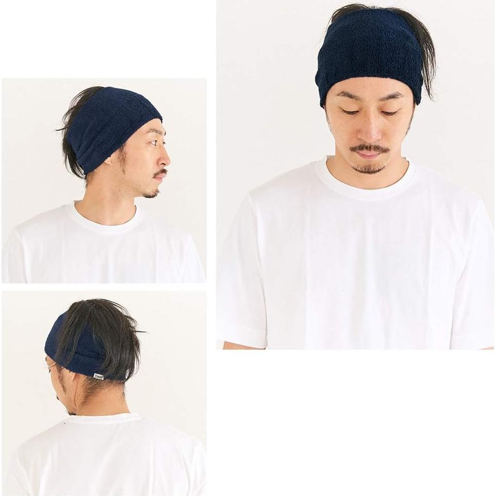 Cinta de Cabeza para Ejercicio Charm - Alta Absorción - Negro