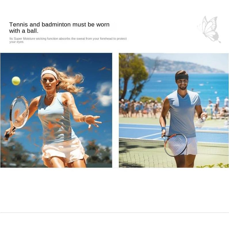 Diademas Elásticas Litlluky STX-LS002 Antideslizantes para Sudor