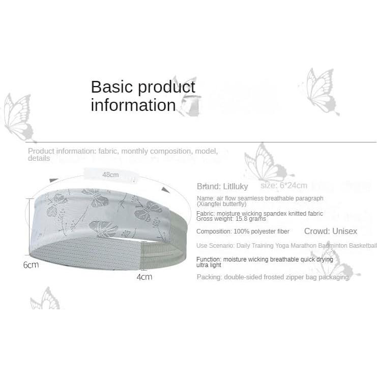 Diademas Elásticas Litlluky STX-LS002 Antideslizantes para Sudor