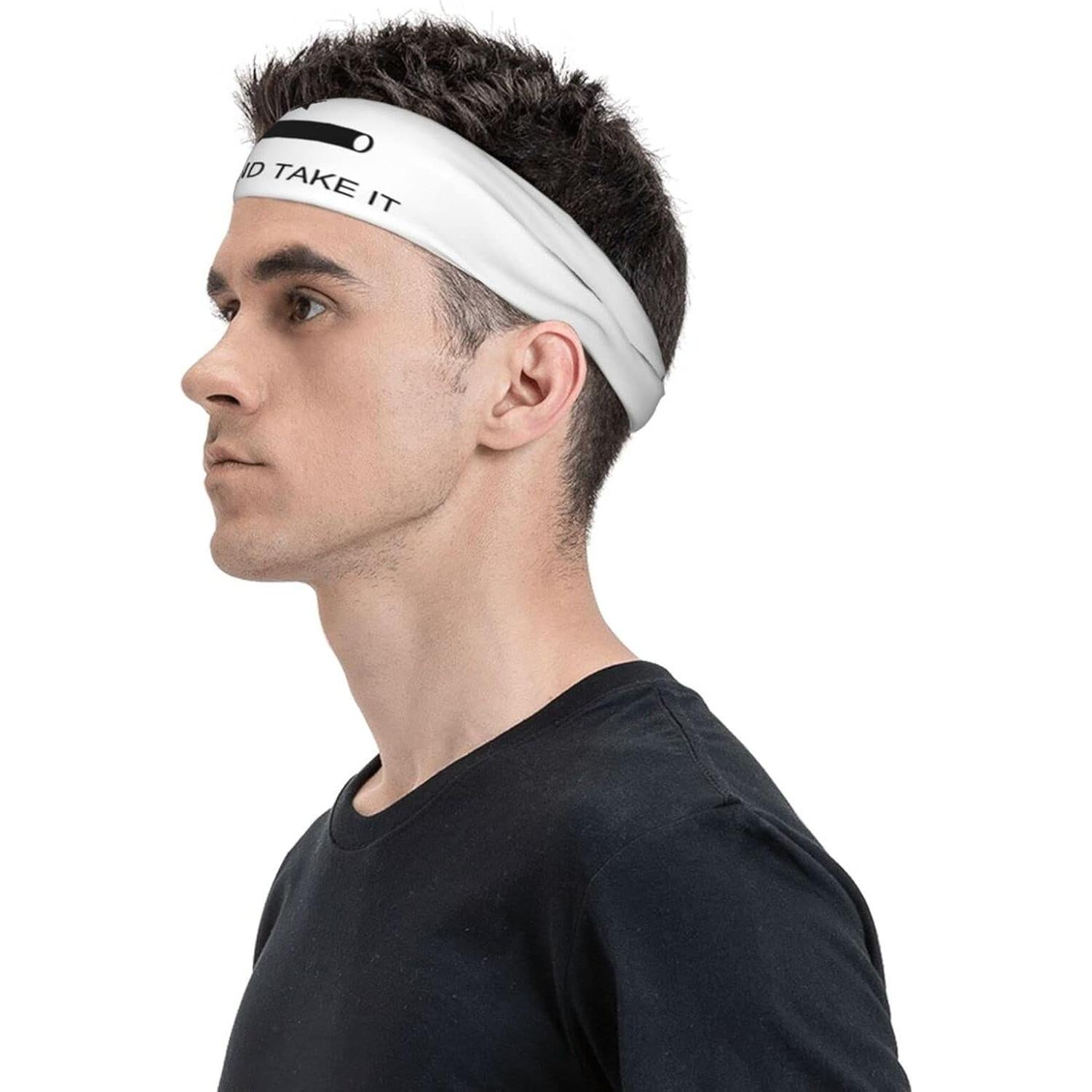 Cinta para la cabeza deportiva QIZYOQA unisex absorbente de sudor