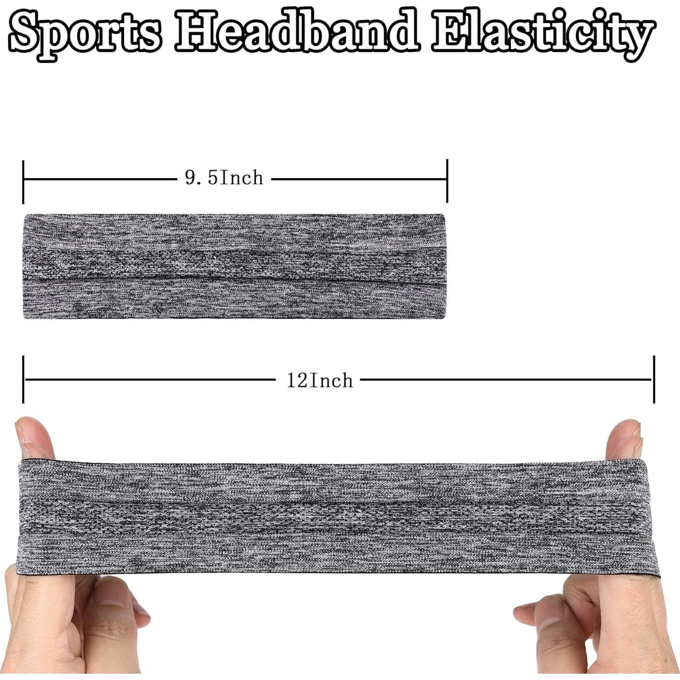 Diademas Antideslizantes Xtrend 3 Piezas para Mujeres - Absorbe Sudor