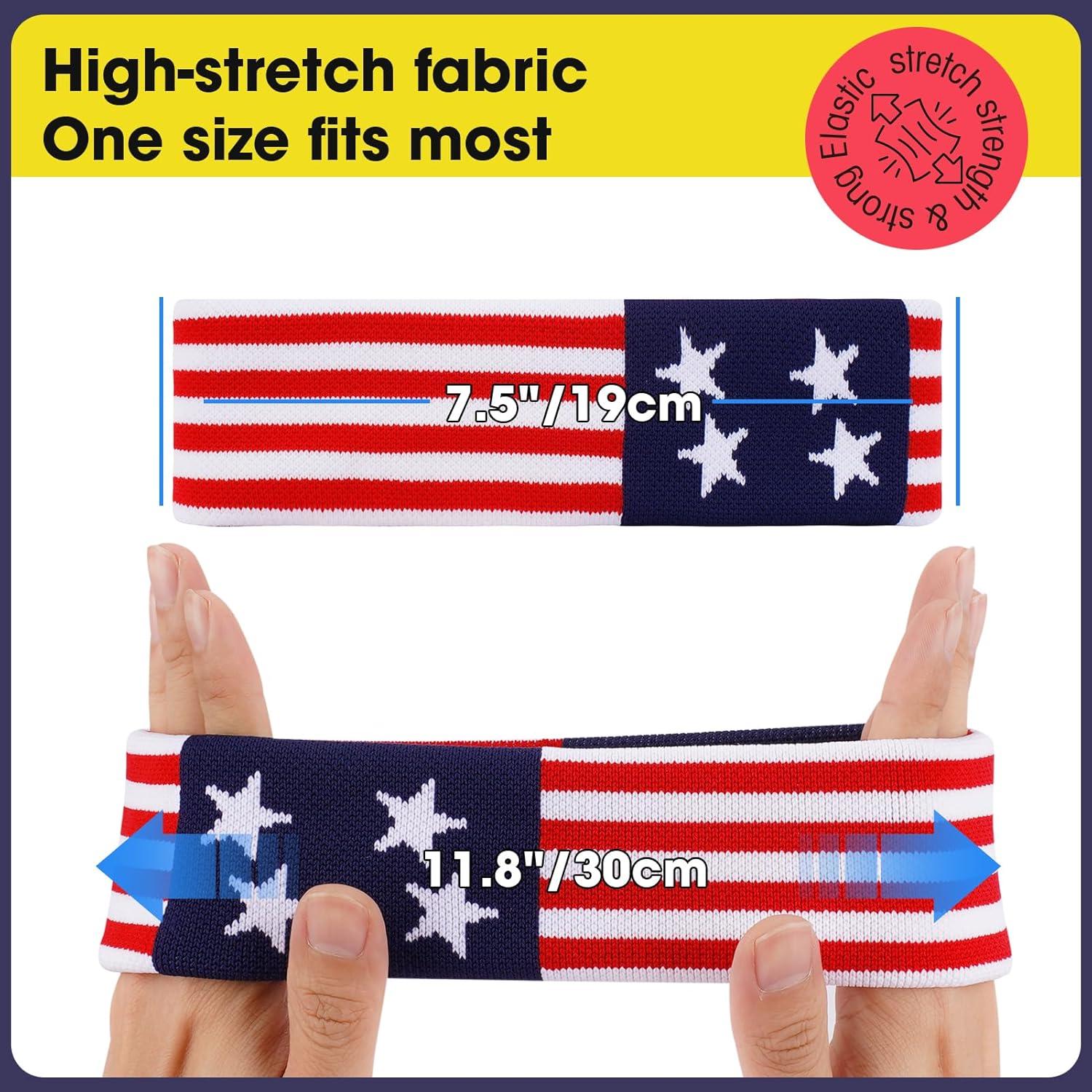 Braylin Bandas de Sudor Deportivas 6 Pcs para Hombres