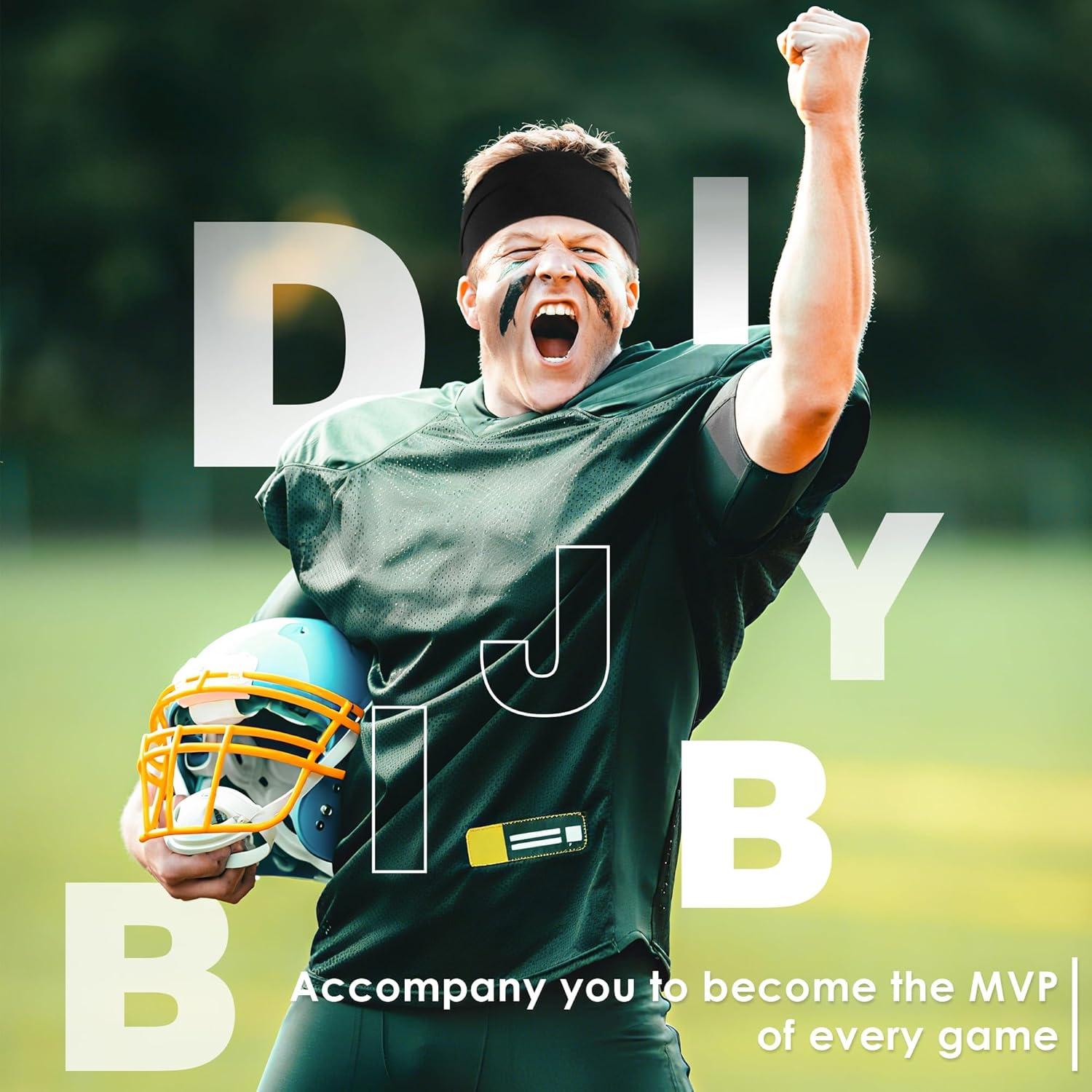 Cinta para la cabeza deportiva DiyJibb - 7 piezas antideslizante