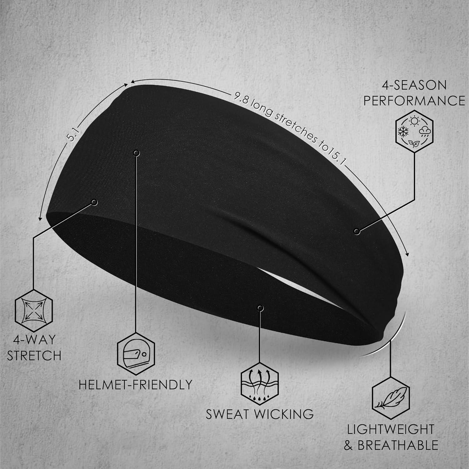 Cinta para la cabeza deportiva DiyJibb - 7 piezas antideslizante