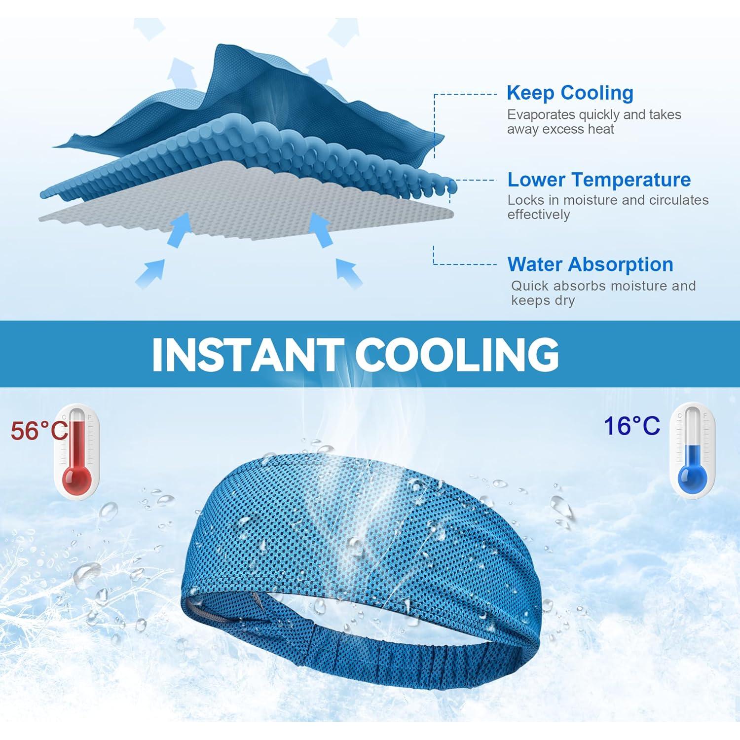 Cintas de Enfriamiento Sukeen para Mujeres - Antideslizantes y Elásticas