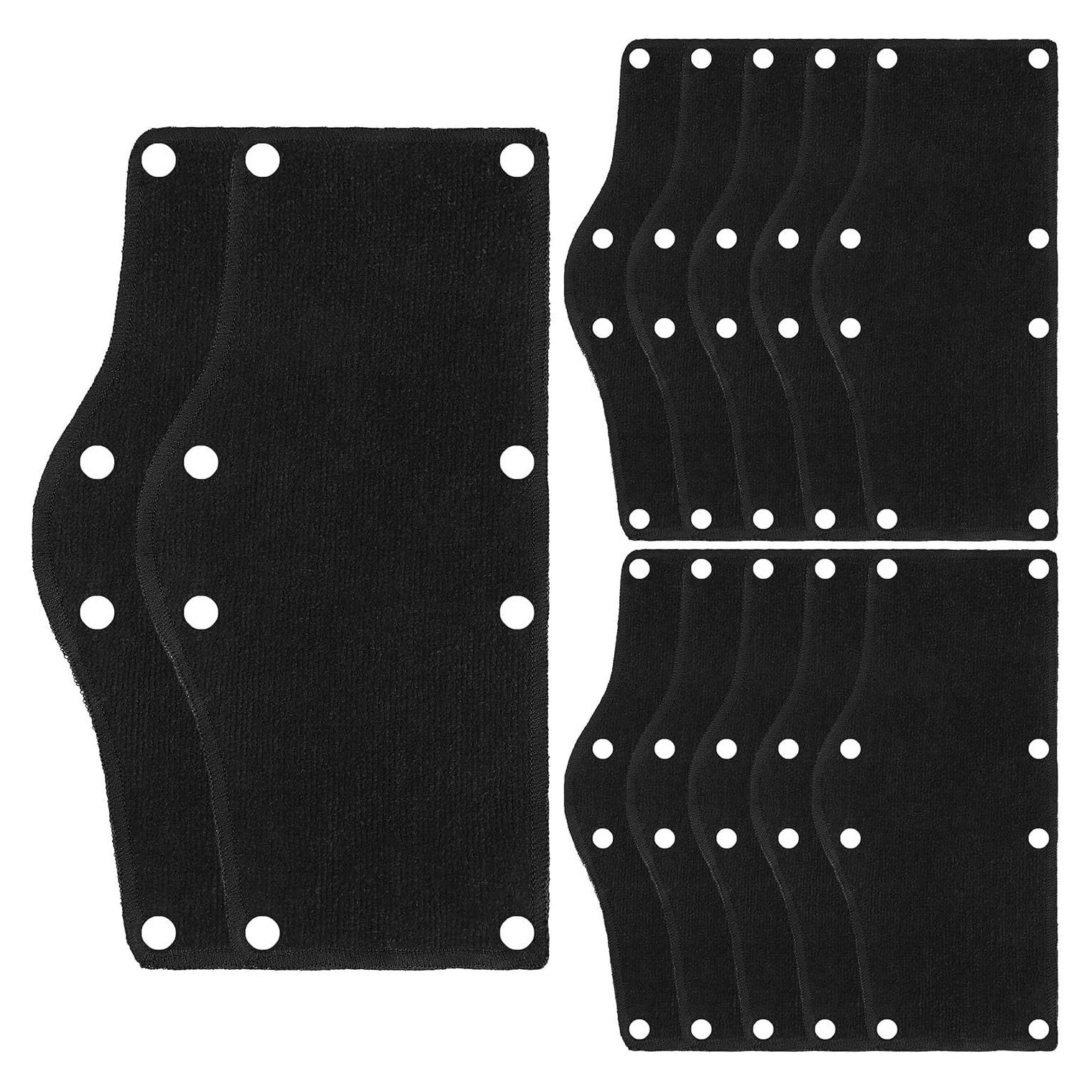 Aneco 12 Bandas de Sudor Reutilizables para Casco de Algodón