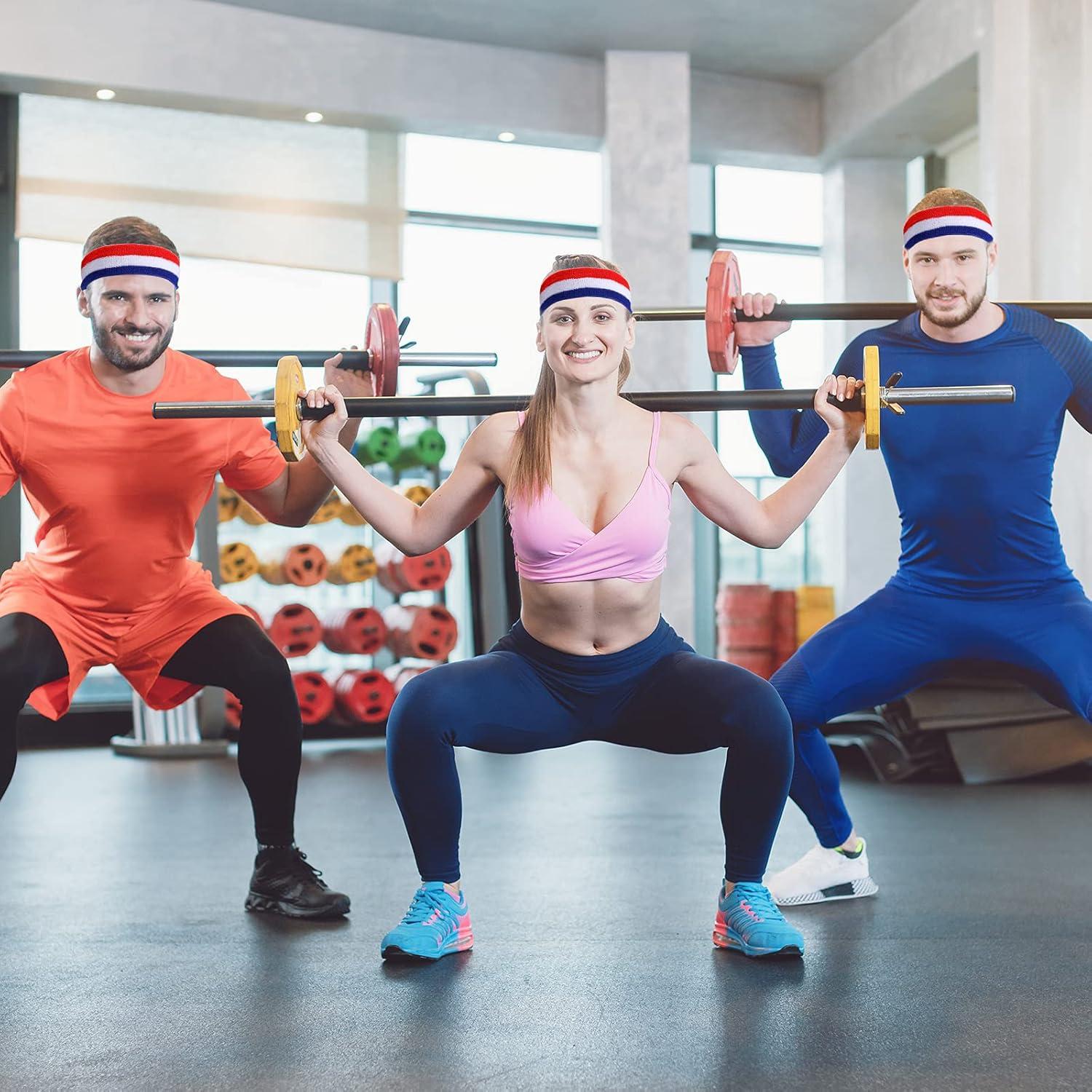 Bememo 12 Bandas para el Sudor Deportivas Unisex - Talla Única