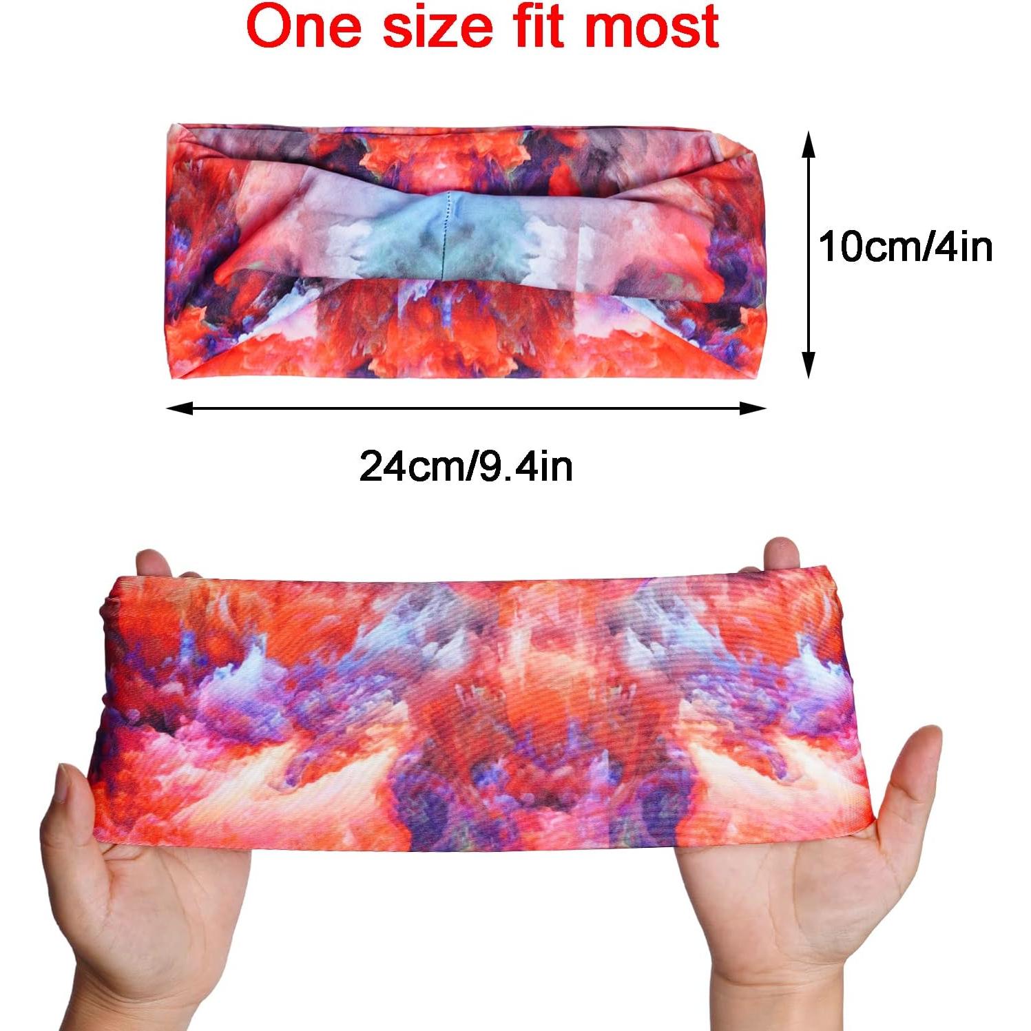 8 Diademas Antideslizantes obmwang para Sudor - Fitness Unisex