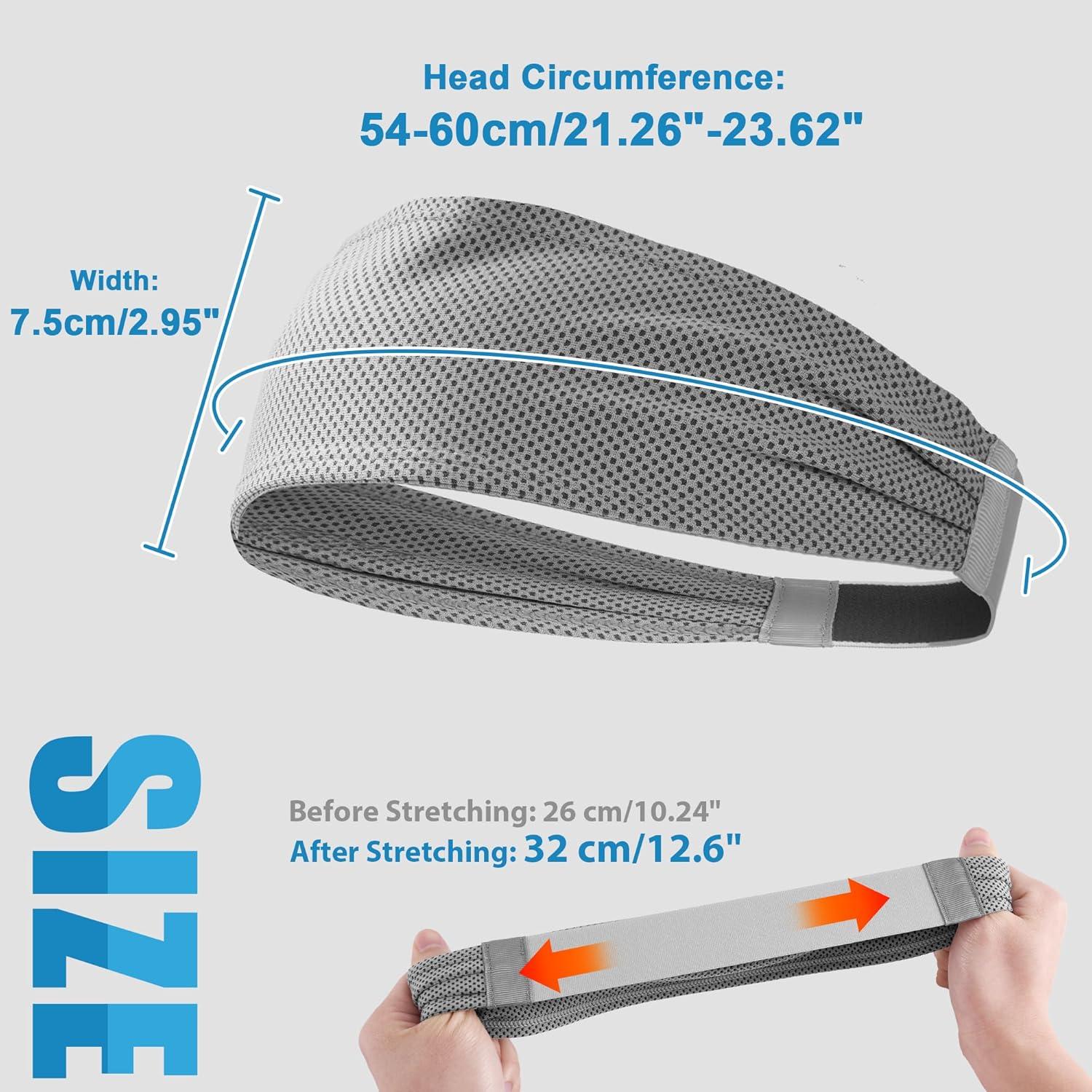 Cinta de Cabeza Deportiva Sukeen para Hombres - Enfriamiento, Antideslizante, Secado Rápido