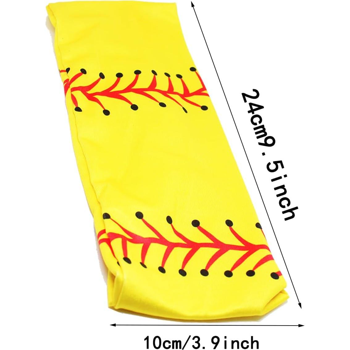 Cinta para la cabeza amarilla Genérico, elástica y transpirable