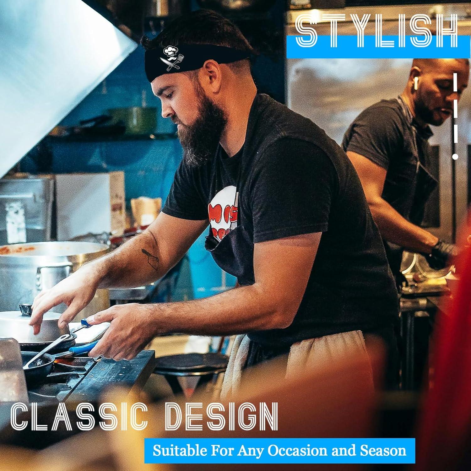 3 Bandas para la Cabeza Deportivas Viofre Unisex - Absorbe Sudor