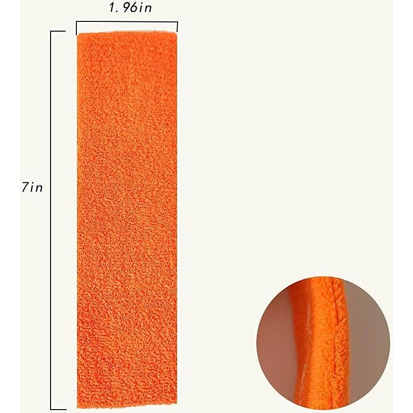 Cintas deportivas para la cabeza HLCM - 7 bandas de algodón antideslizantes