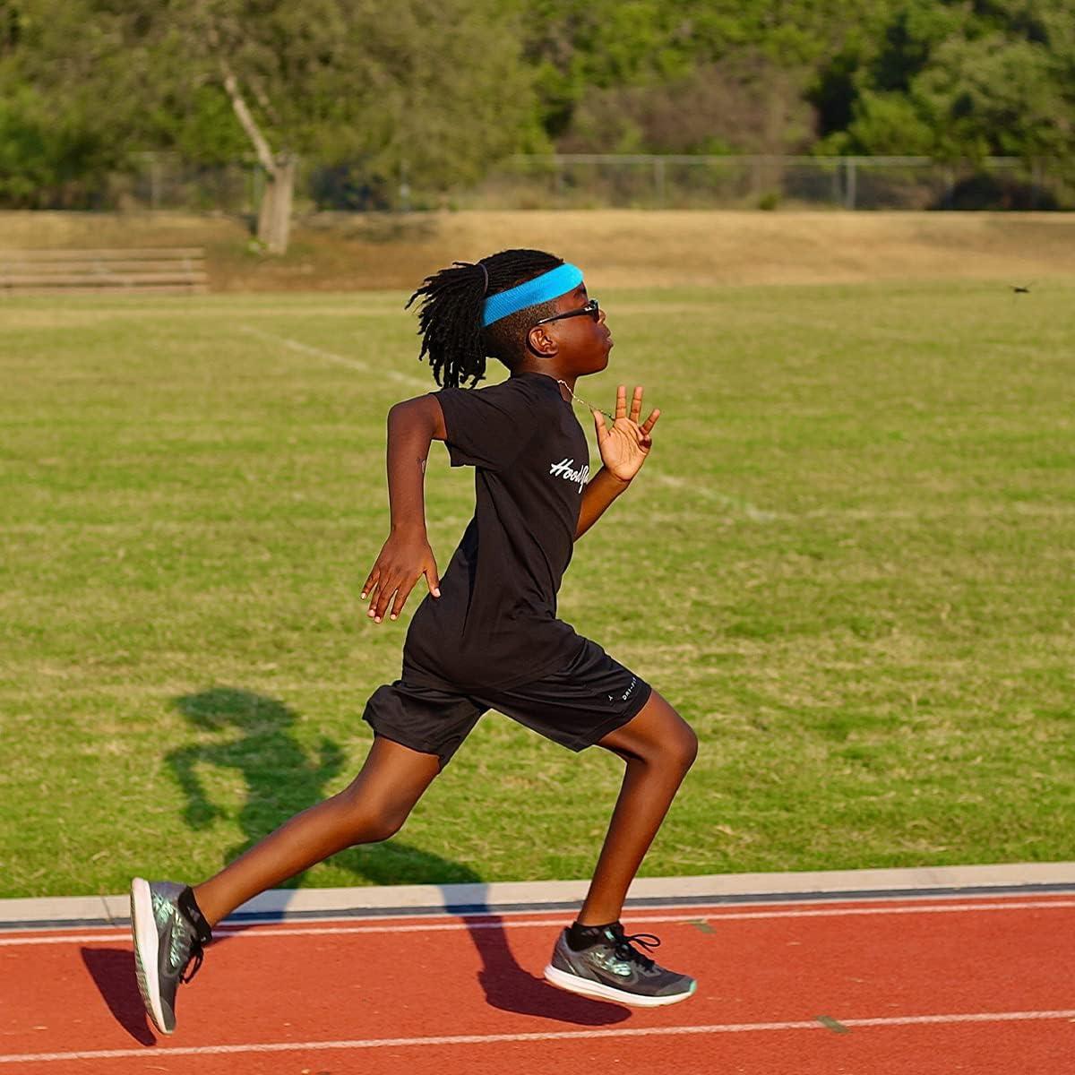 Cintas deportivas para la cabeza HLCM - 7 bandas de algodón antideslizantes
