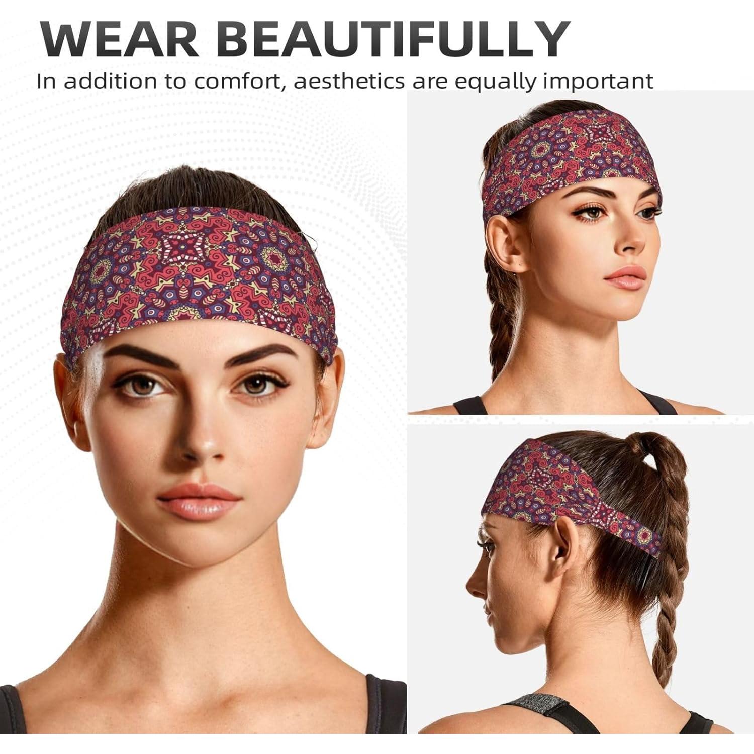 Diadema Elástica Deportiva Genérica Unisex para Yoga y Fitness