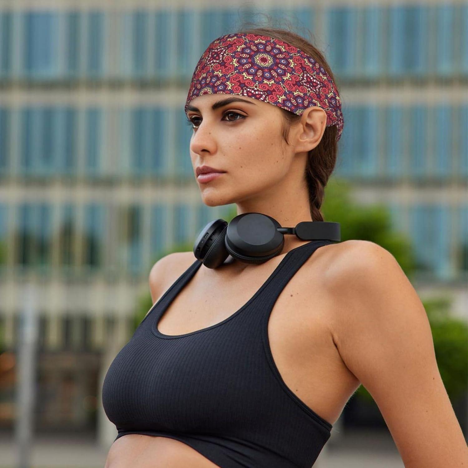 Diadema Elástica Deportiva Genérica Unisex para Yoga y Fitness