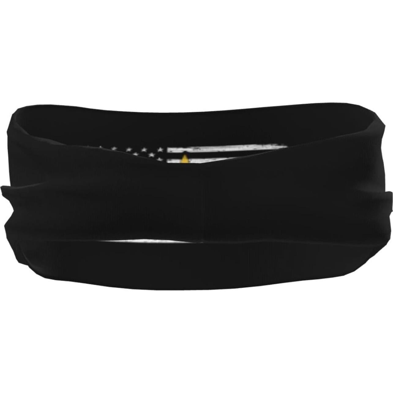Diadema Deportiva Unisex QIZYOQA Absorbente de Sudor Negra