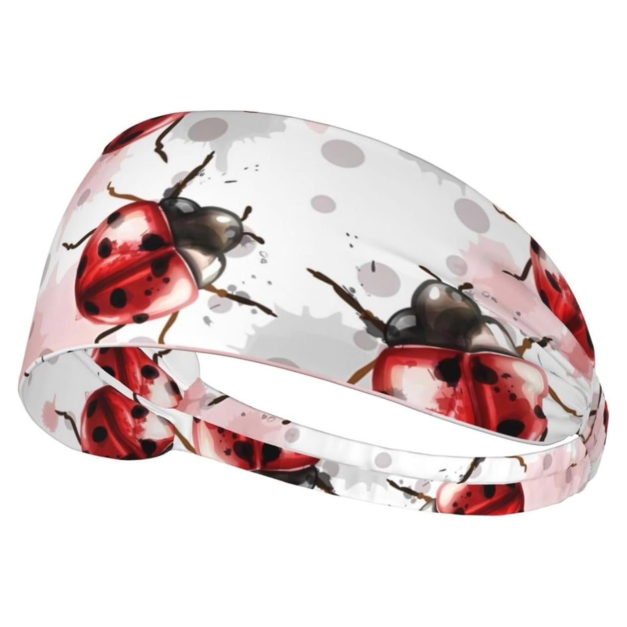 Diadema Antideslizante para Mujer Genérico - 10.9 cm, Mariquitas