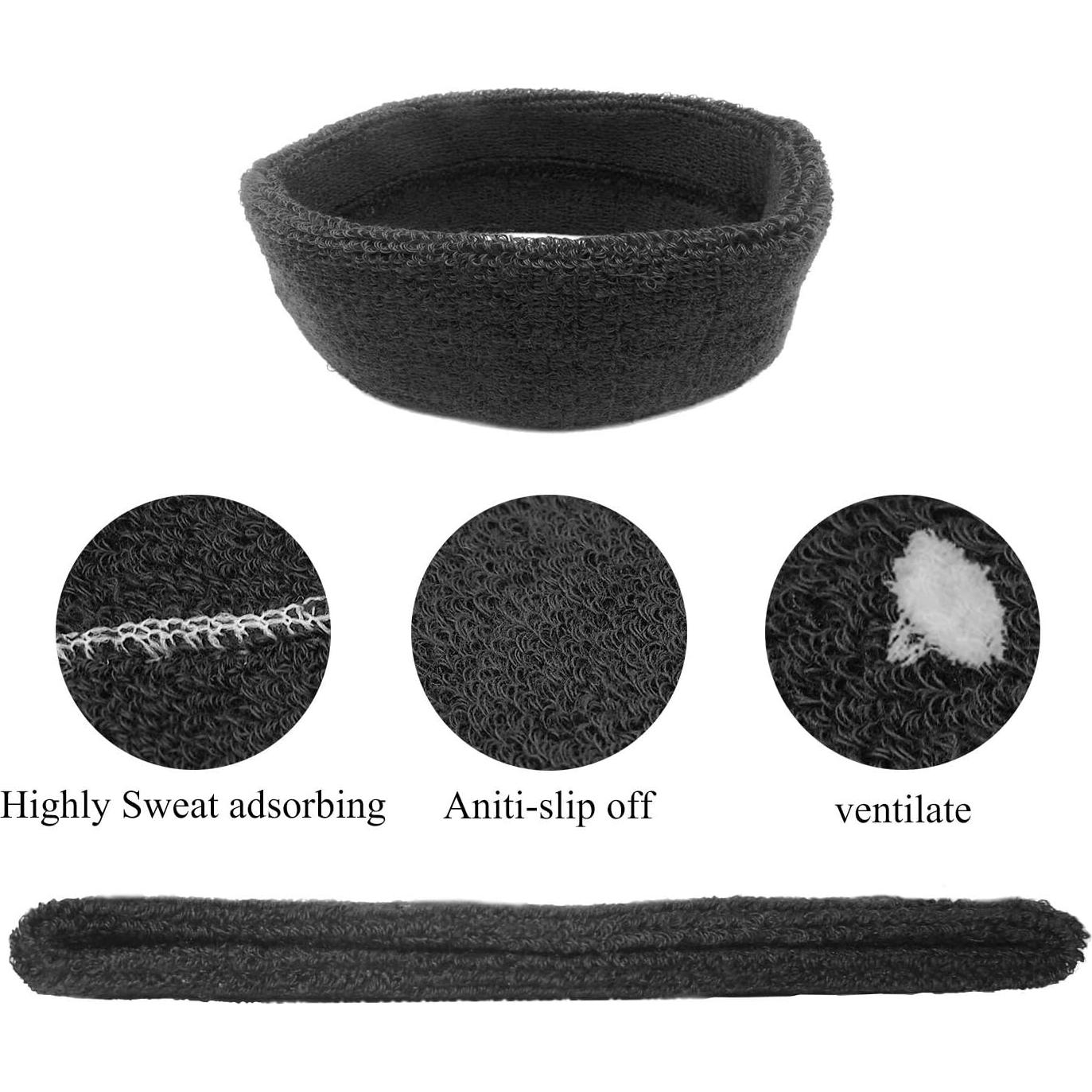 Paquete de 12 Bandas de Cabeza InnoLife Unisex para Gimnasio